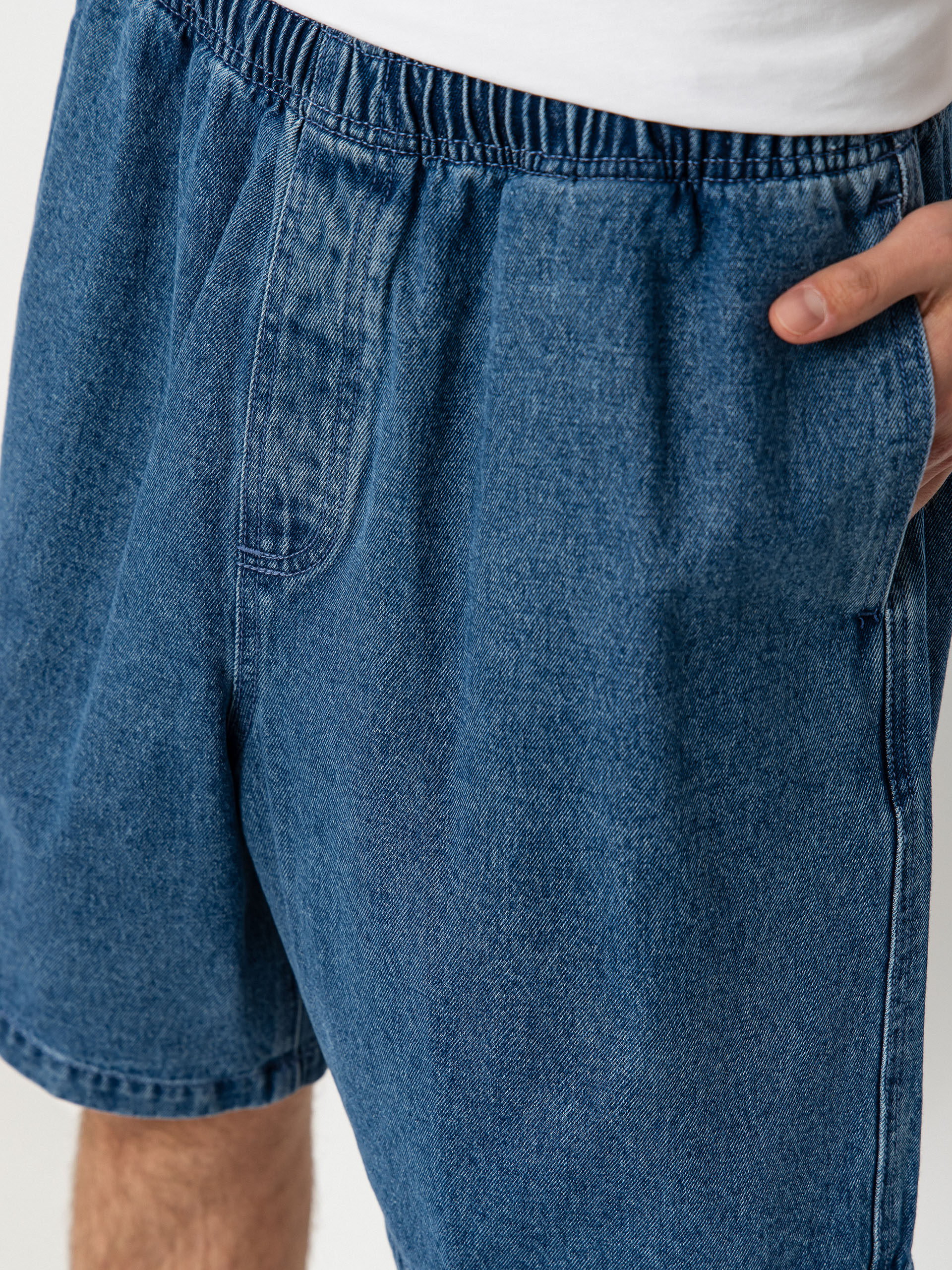 OBEY Easy Denim Shorts (light indigo)