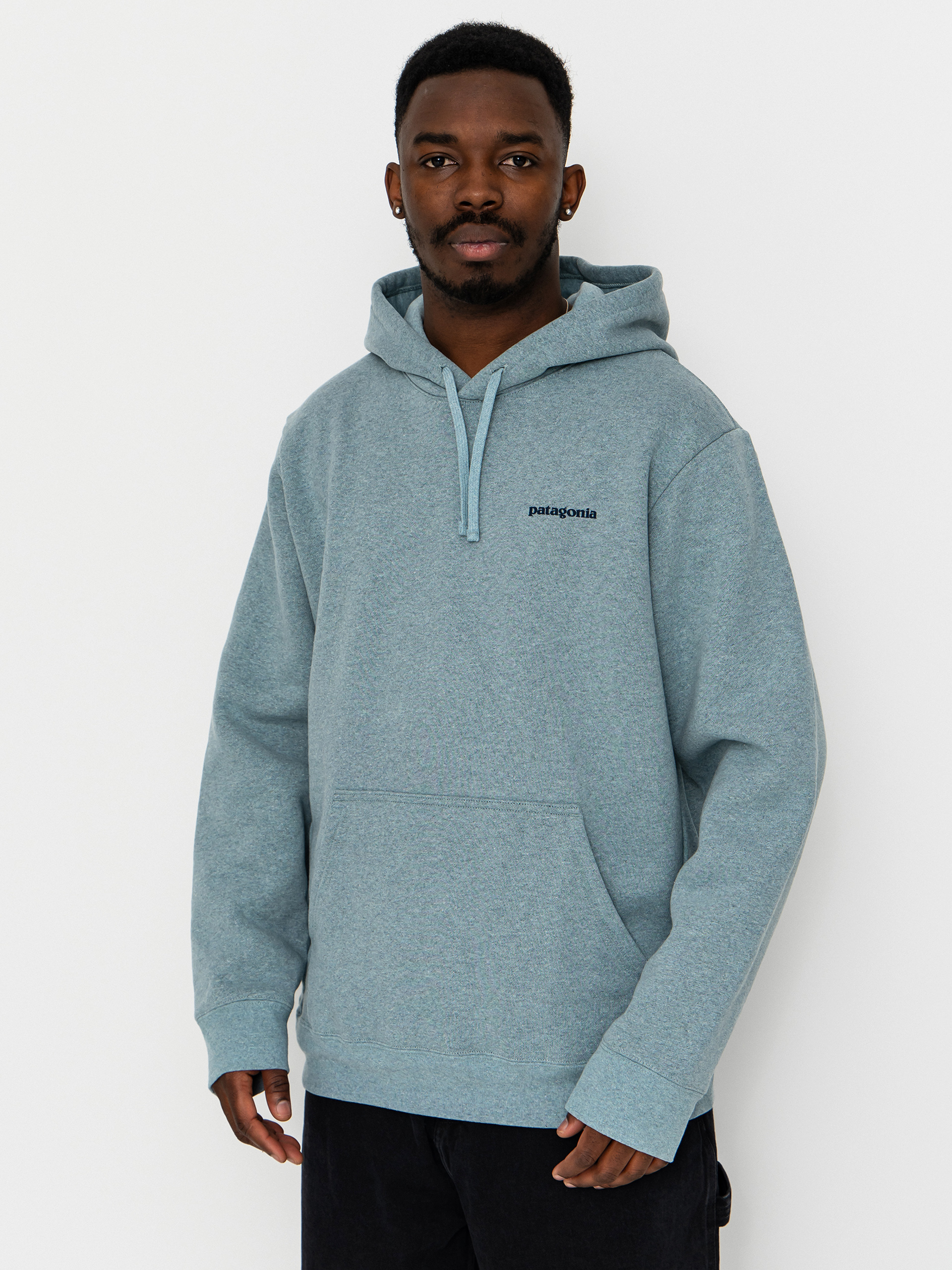 Patagonia Hoodie Boardshort Logo Uprisal HD (blue sage)
