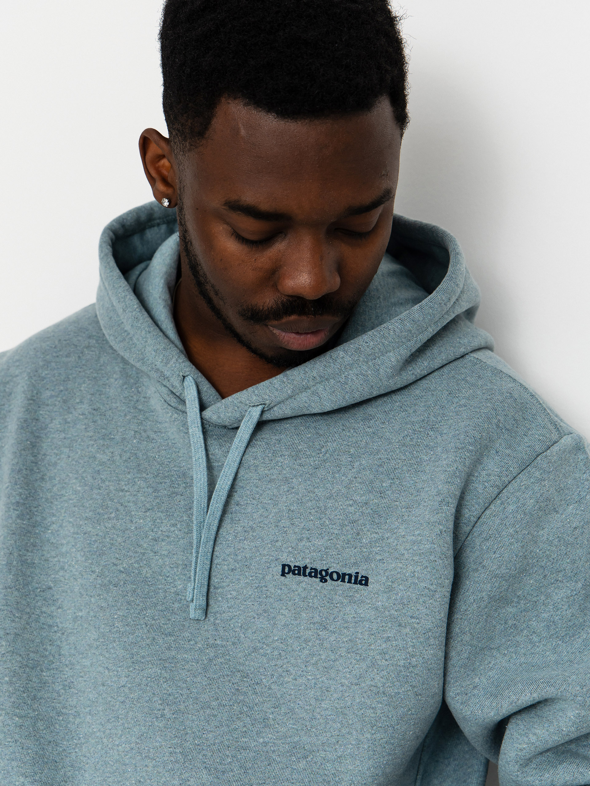 Patagonia Hoodie Boardshort Logo Uprisal HD (blue sage)