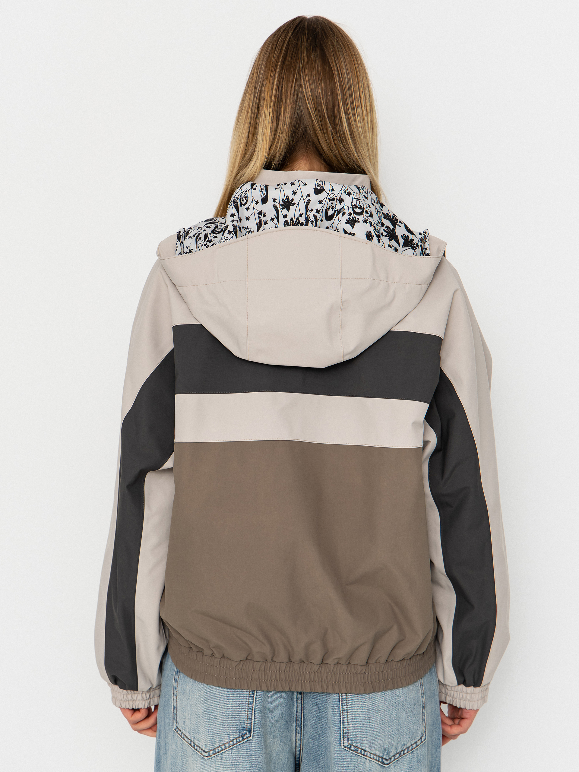 Damen Volcom Snowboard Jacke Dlm (stone)