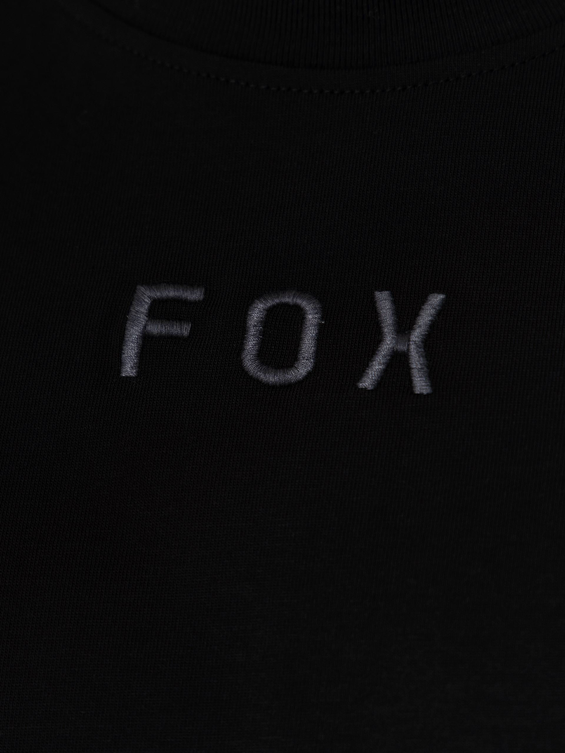 Fox Wordmark Oversized Longsleeve (black)