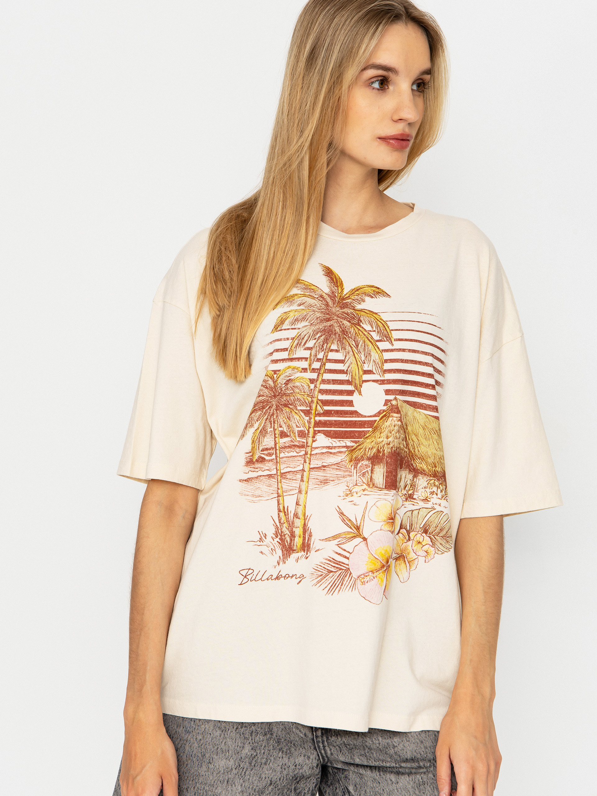 Billabong Will Find Me Here Wmn T-Shirt (white cap)