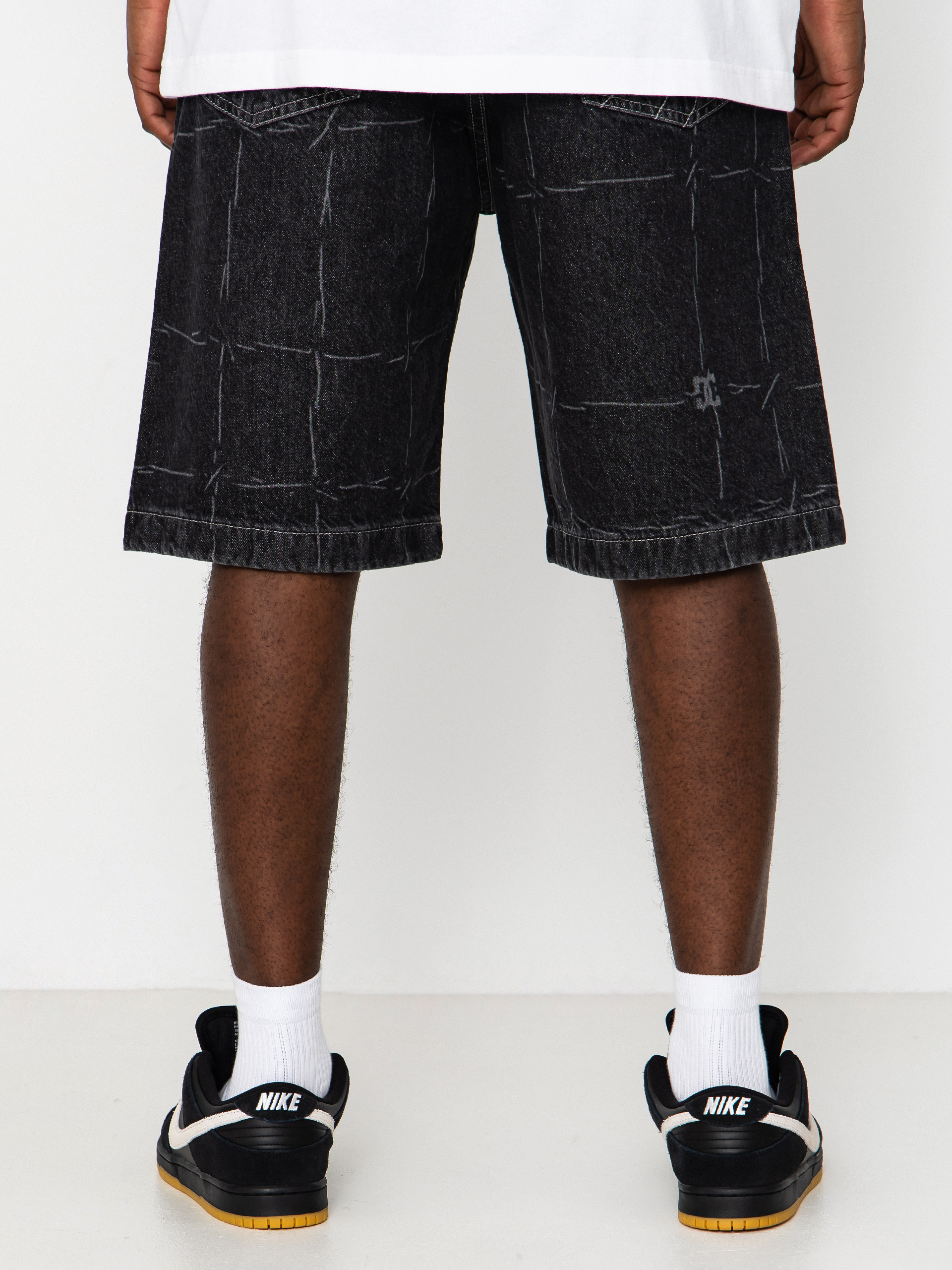 DC Baggy Denim Shorts (wired 32 black)