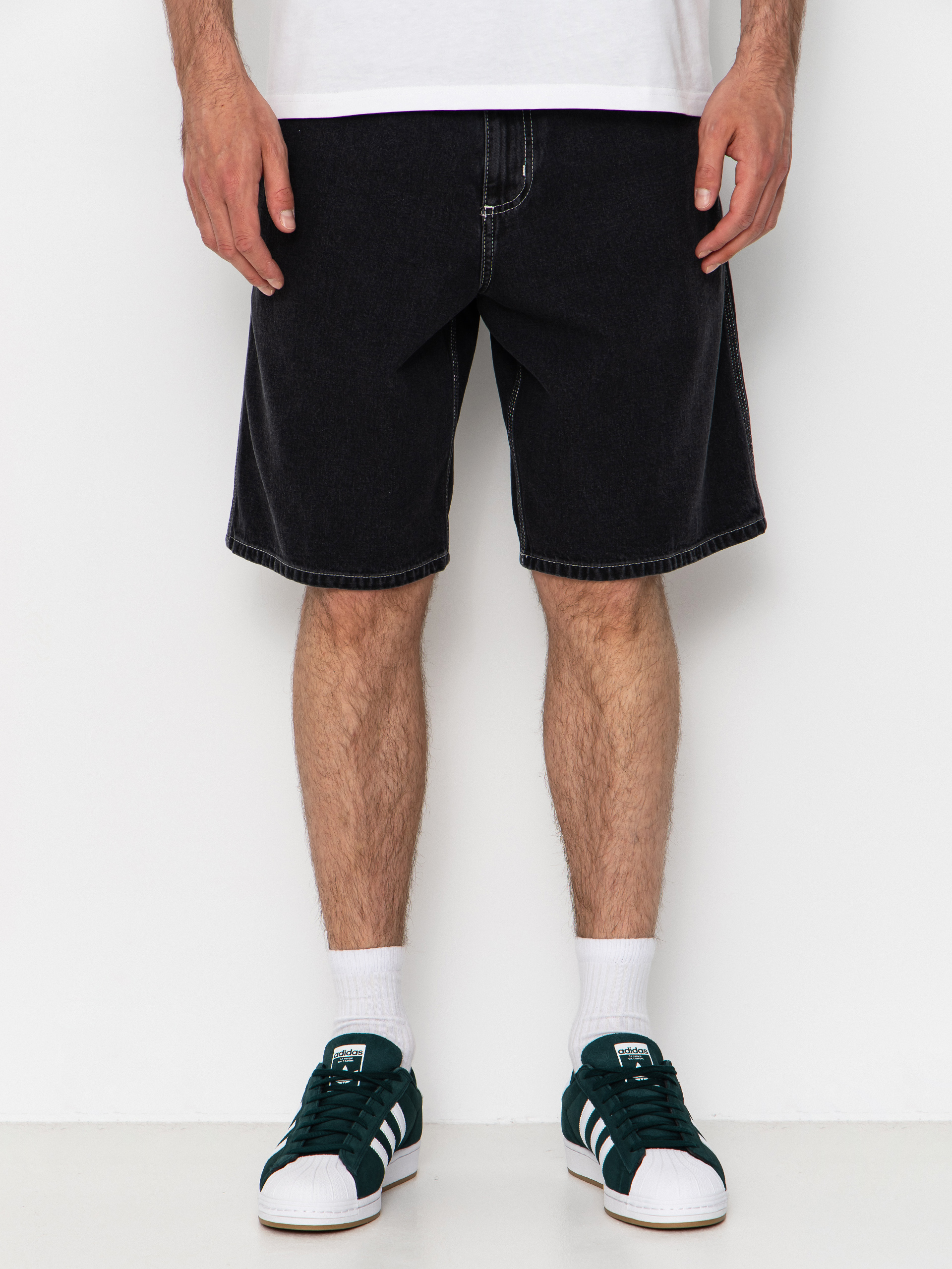 Carhartt WIP Shorts Simple (black heavy stone wash)