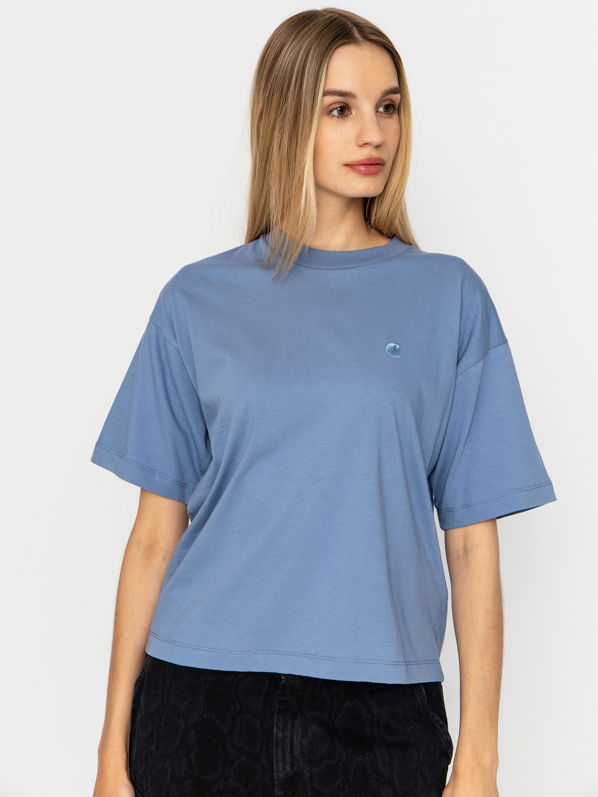 Carhartt WIP T-Shirt Chester Wmn (gentle blue)