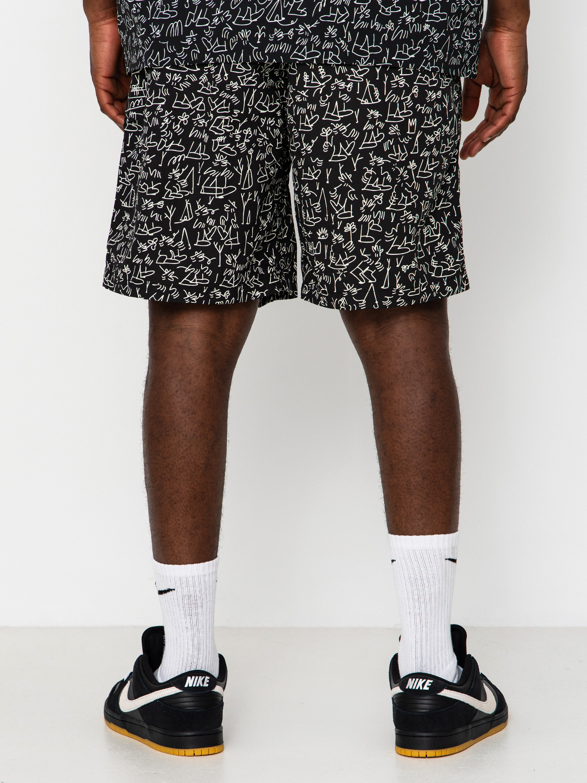 Salty Crew Shorts Raid Packable (lb black)