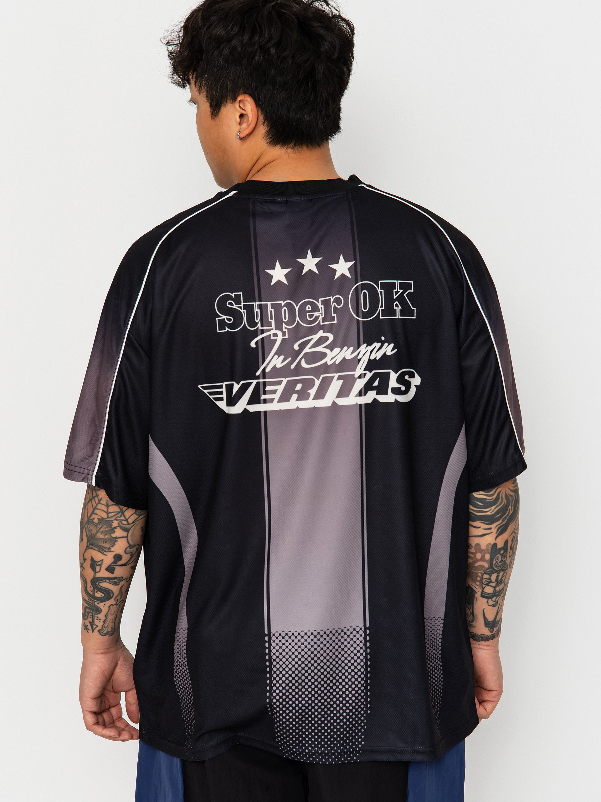 Deus Ex Machina T-Shirt Enduro Ss Moto Jersey (black)