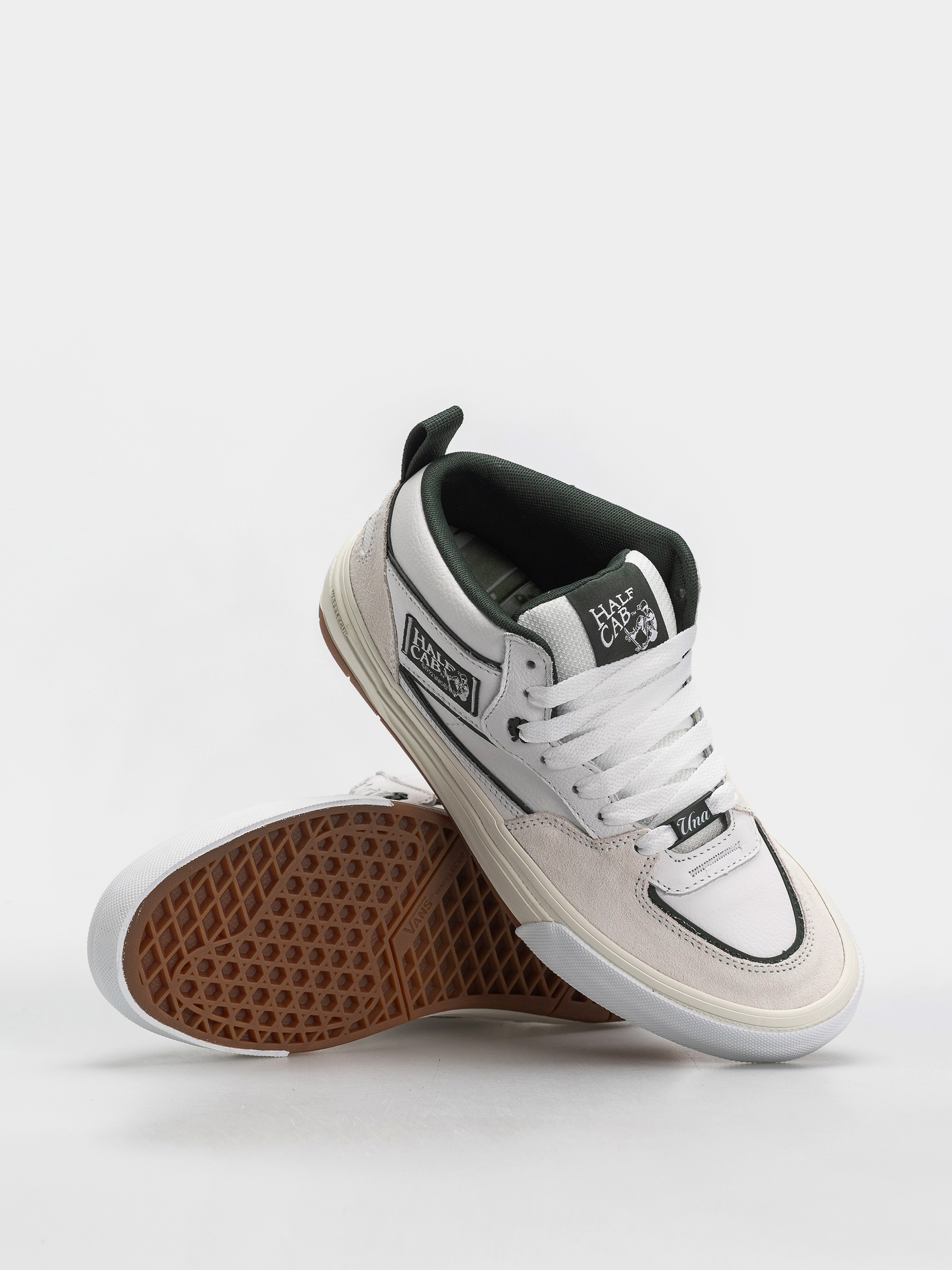 Vans Schuhe Skate Half Cab Wafflecup (white/gum)