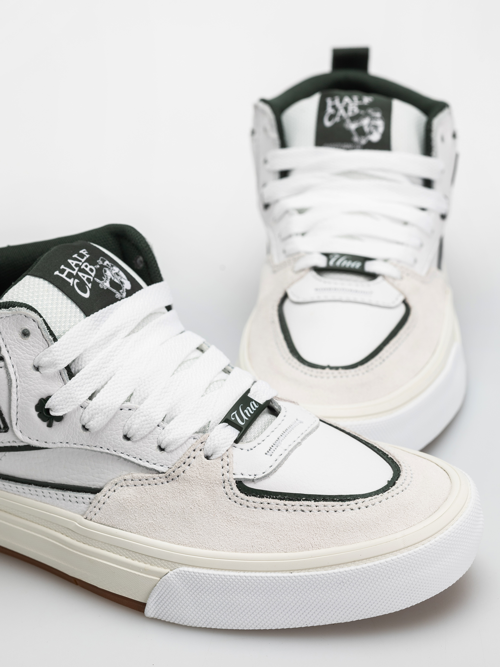 Vans Schuhe Skate Half Cab Wafflecup (white/gum)