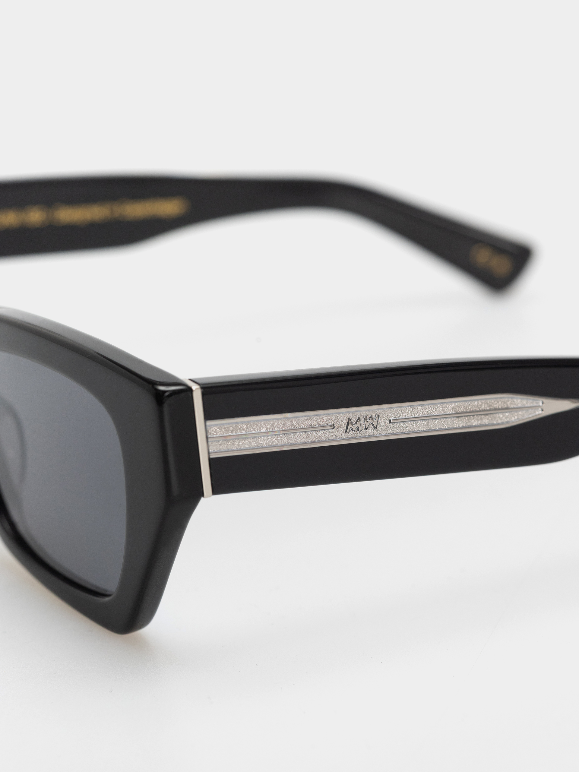 MessyWeekend Sunglasses Luna (black/transparent/grey)