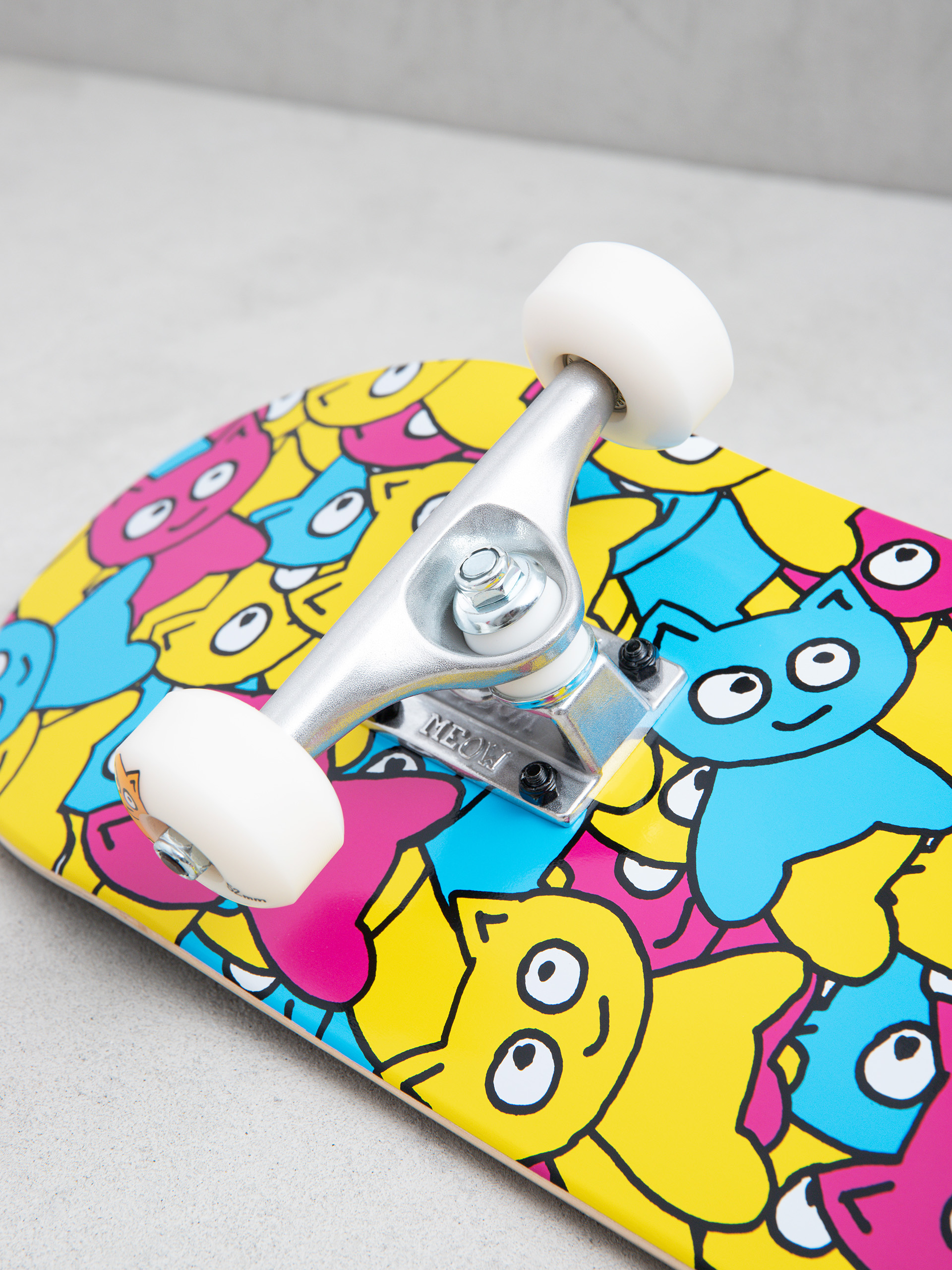 Meow Skateboards Sticker Pile Skateboard (cmyk multi)