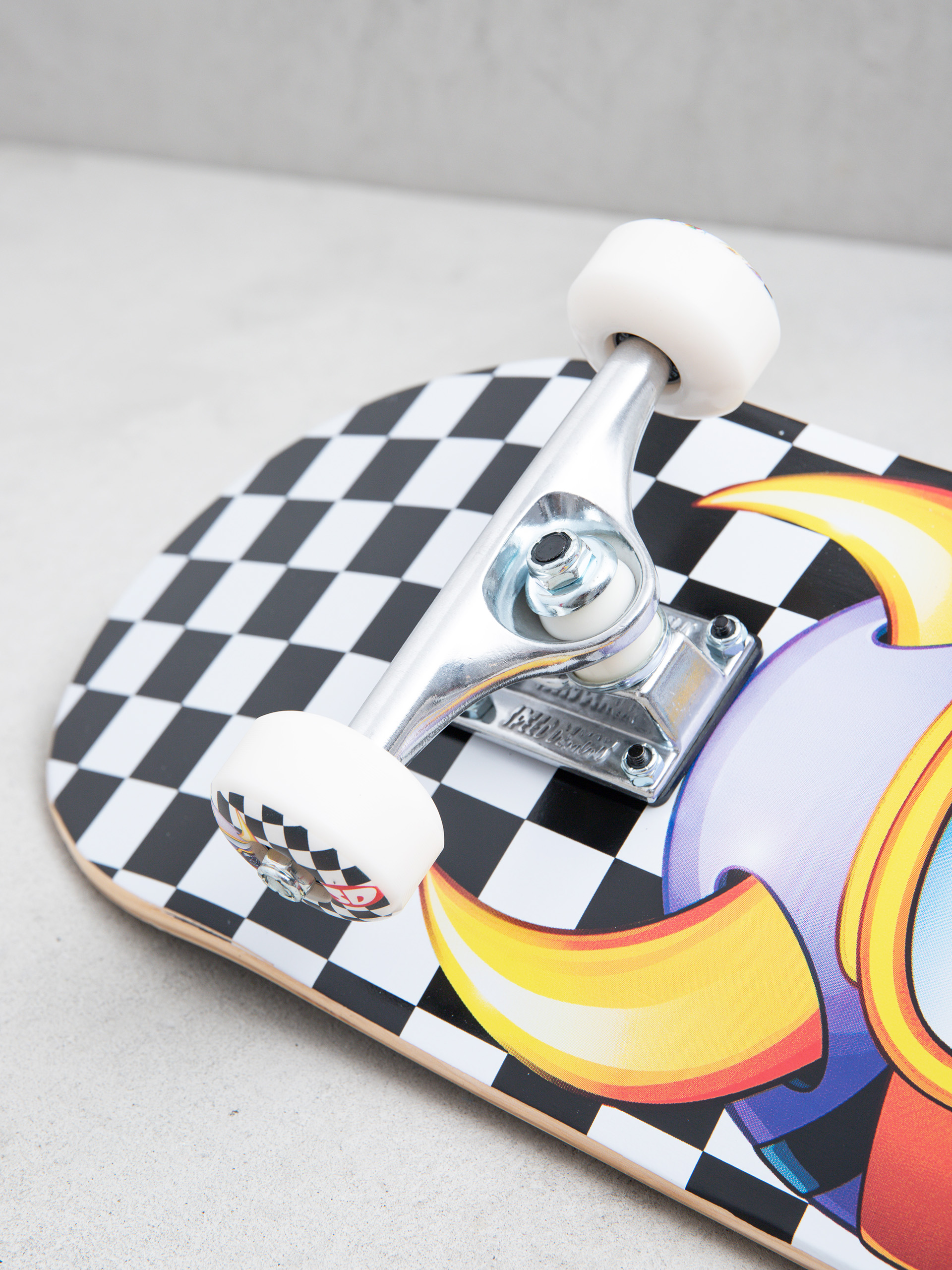 Speed Demons Tagger Skateboard (black/white checks)
