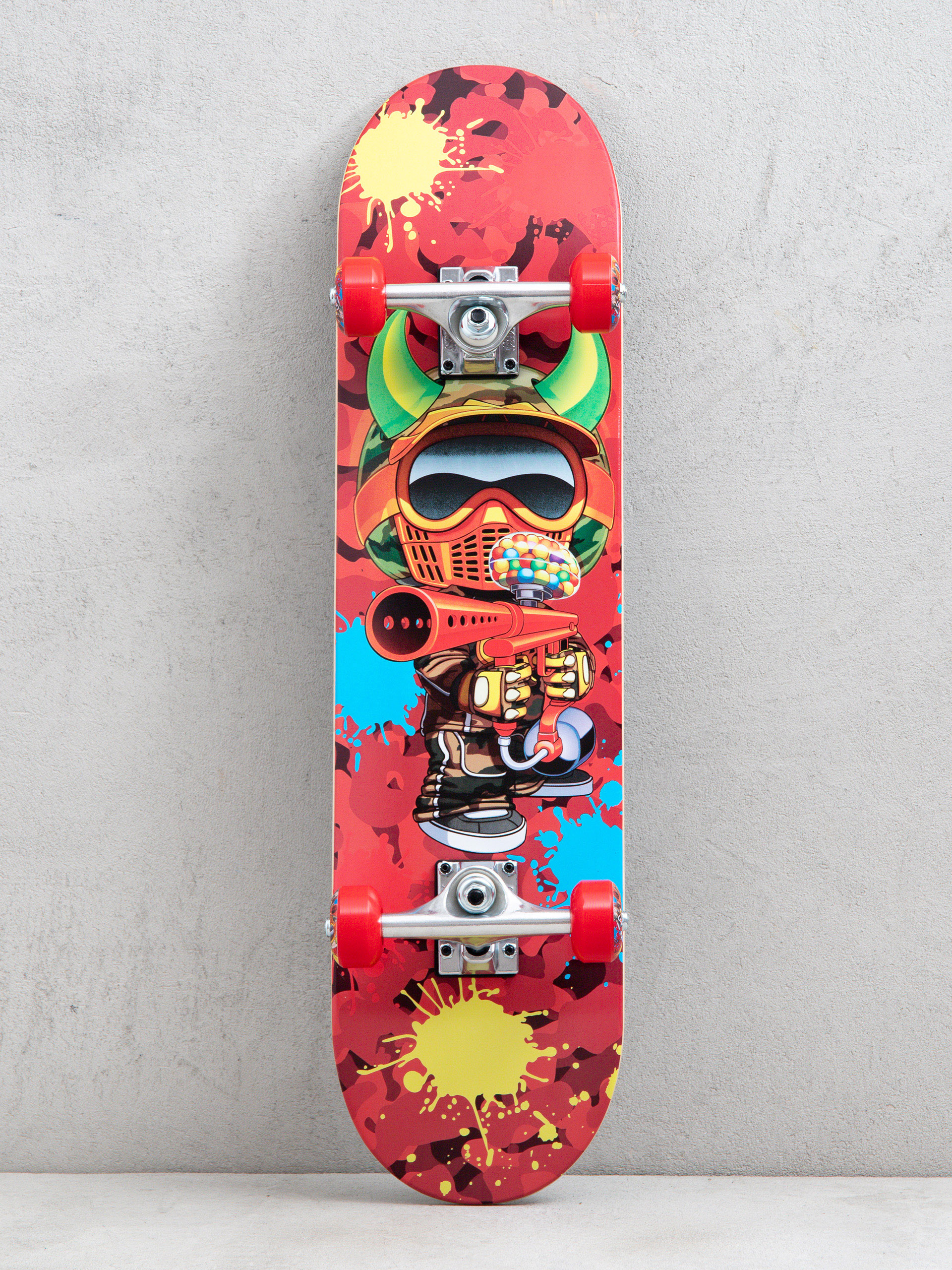 Speed Demons Paintballer PP Skateboard (red camo)