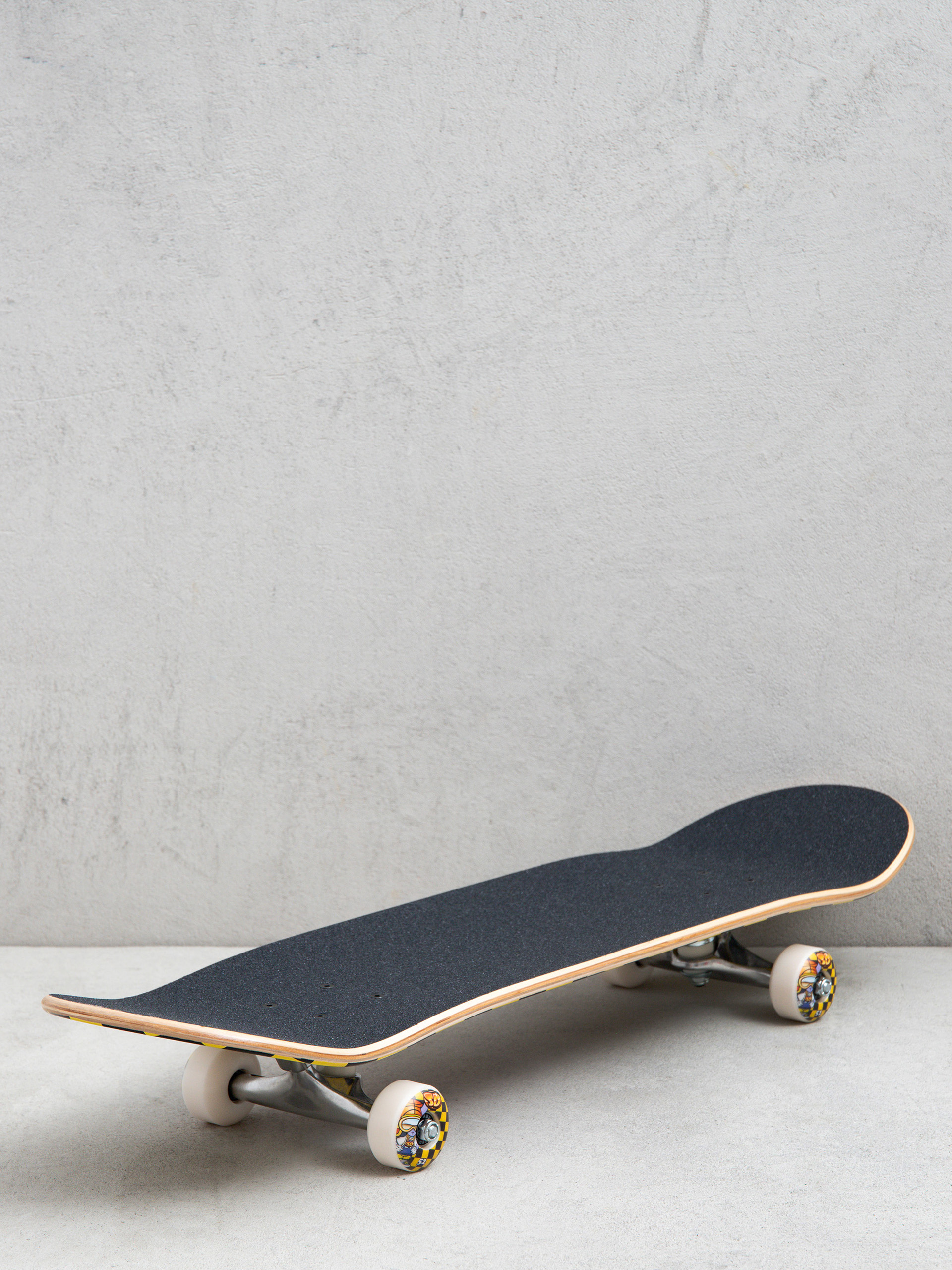 Speed Demons Baller Skateboard (black/yellow checks)