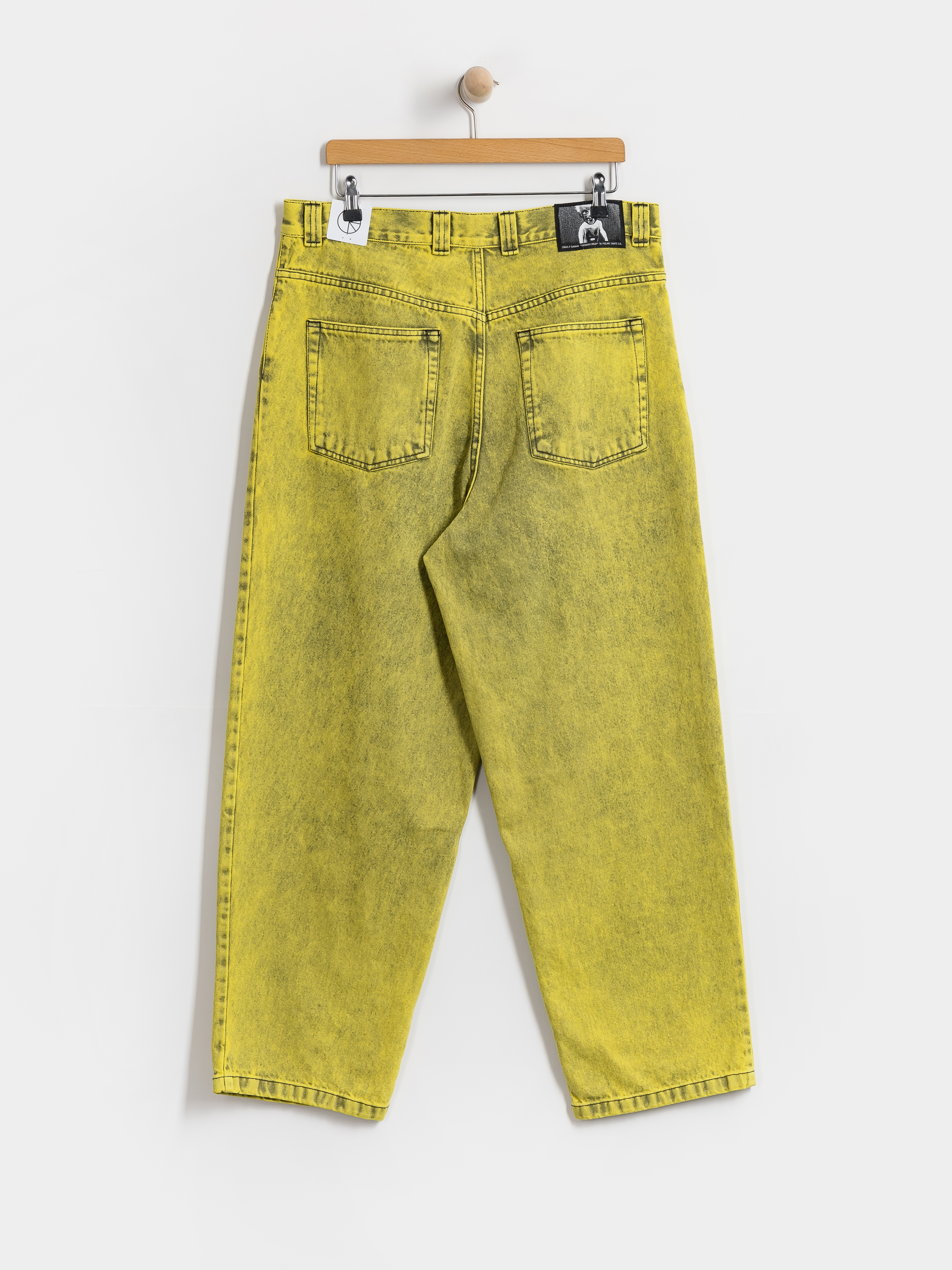 Polar Skate Pants Big Boy Demon Child (lemon black)
