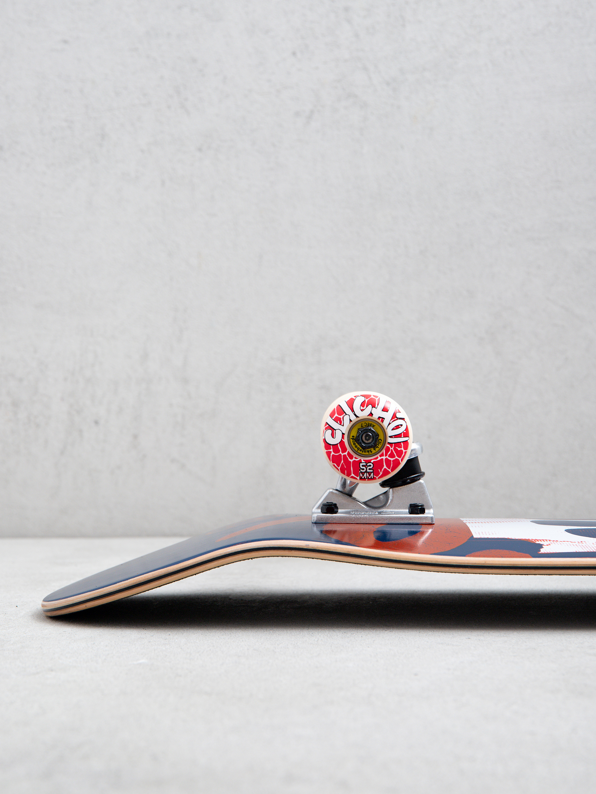 Cliche Skateboard Viva (blue/red)