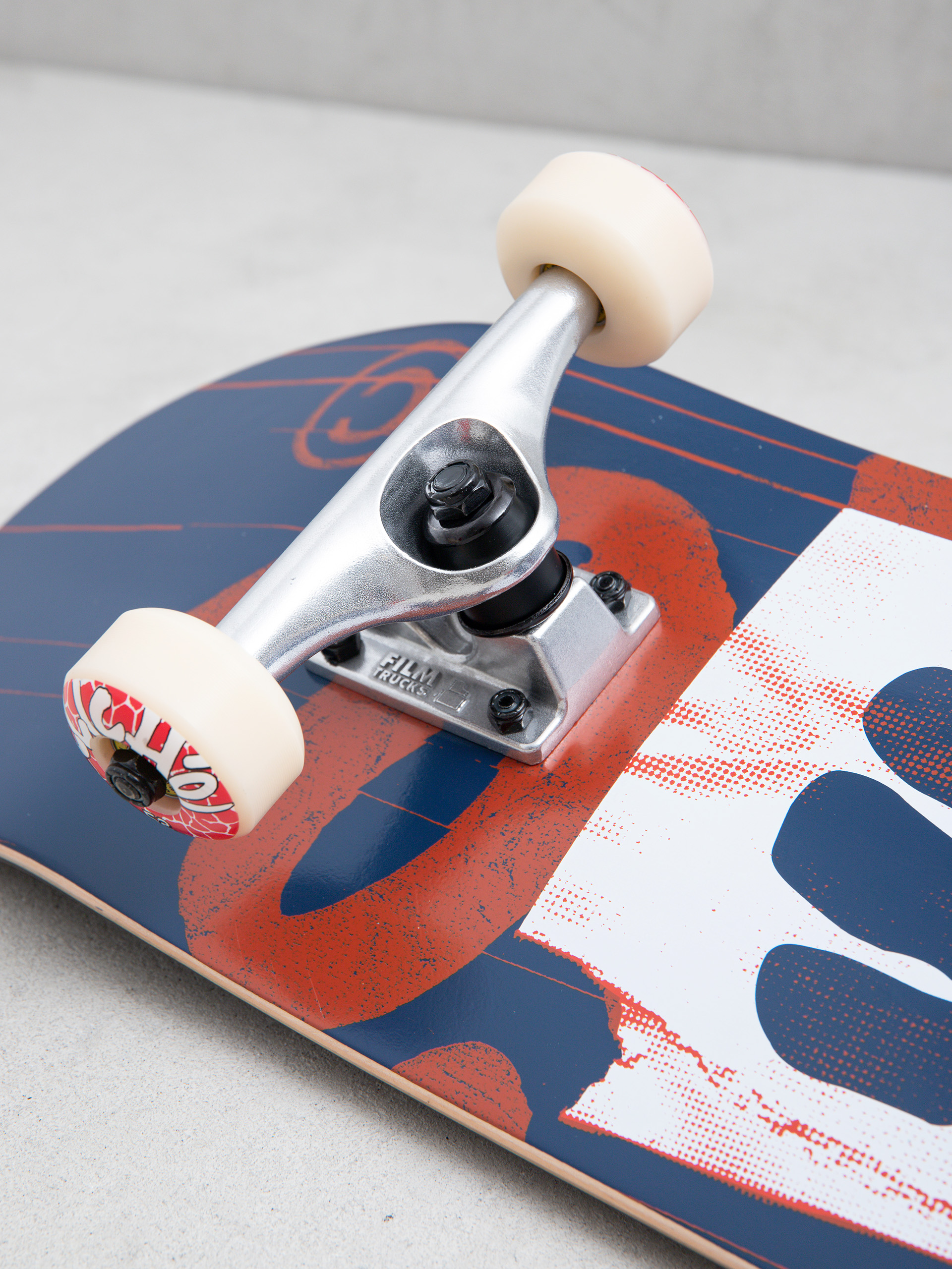 Cliche Skateboard Viva - red, blue (blue/red)