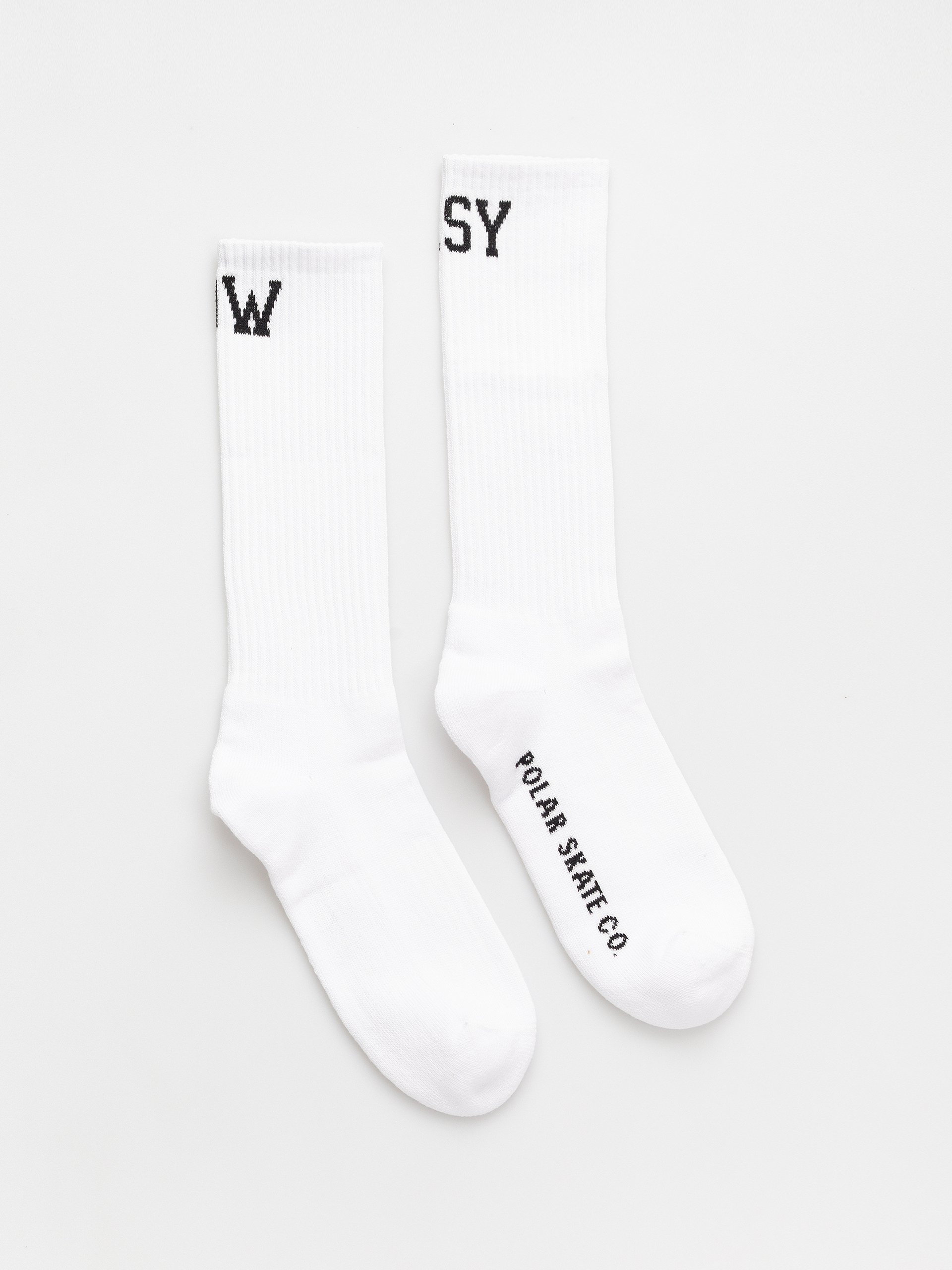 Polar Skate Socken Rib Long Easy Now (white)