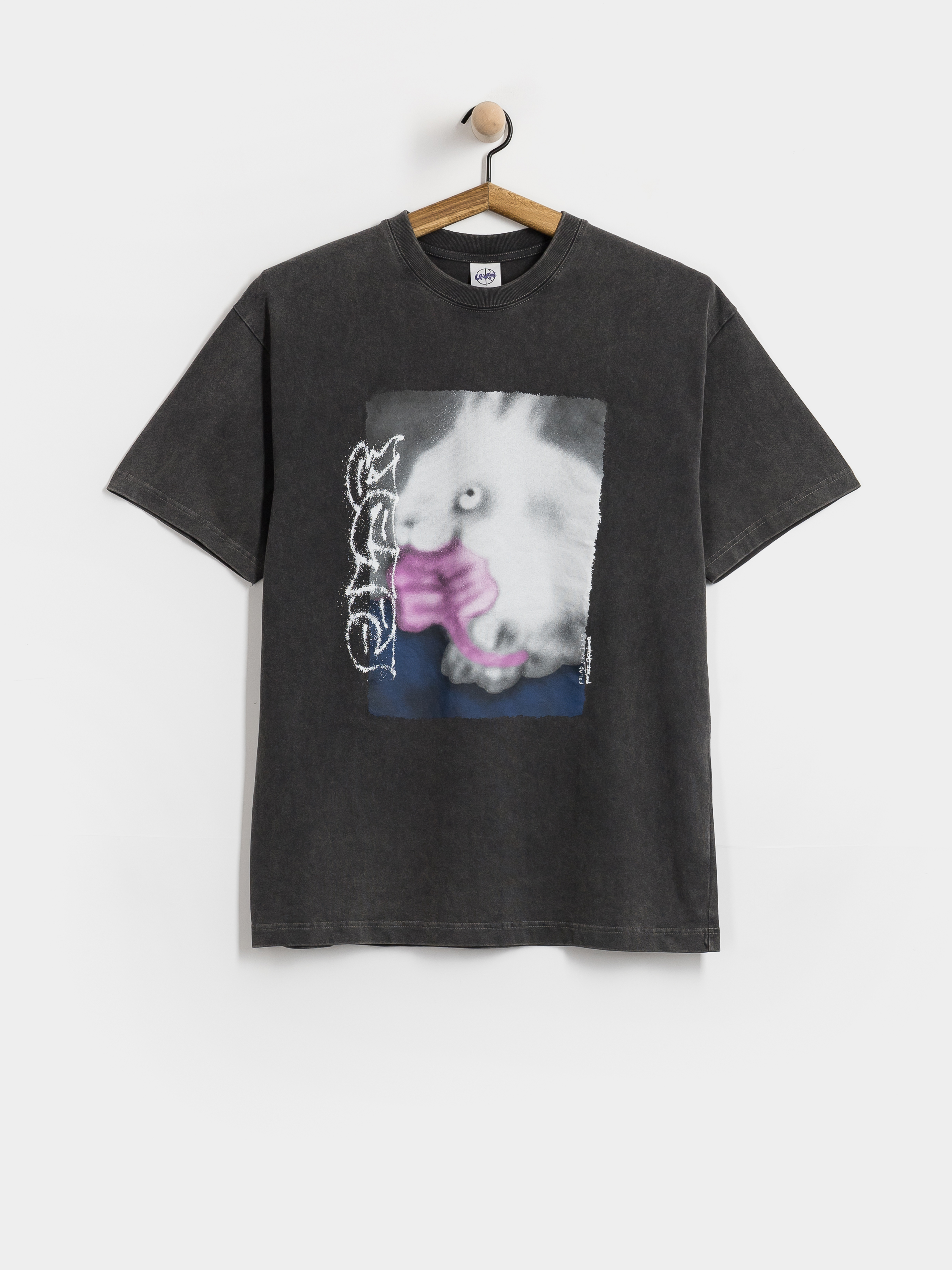 Polar Skate T-Shirt Rabbit (silver black)