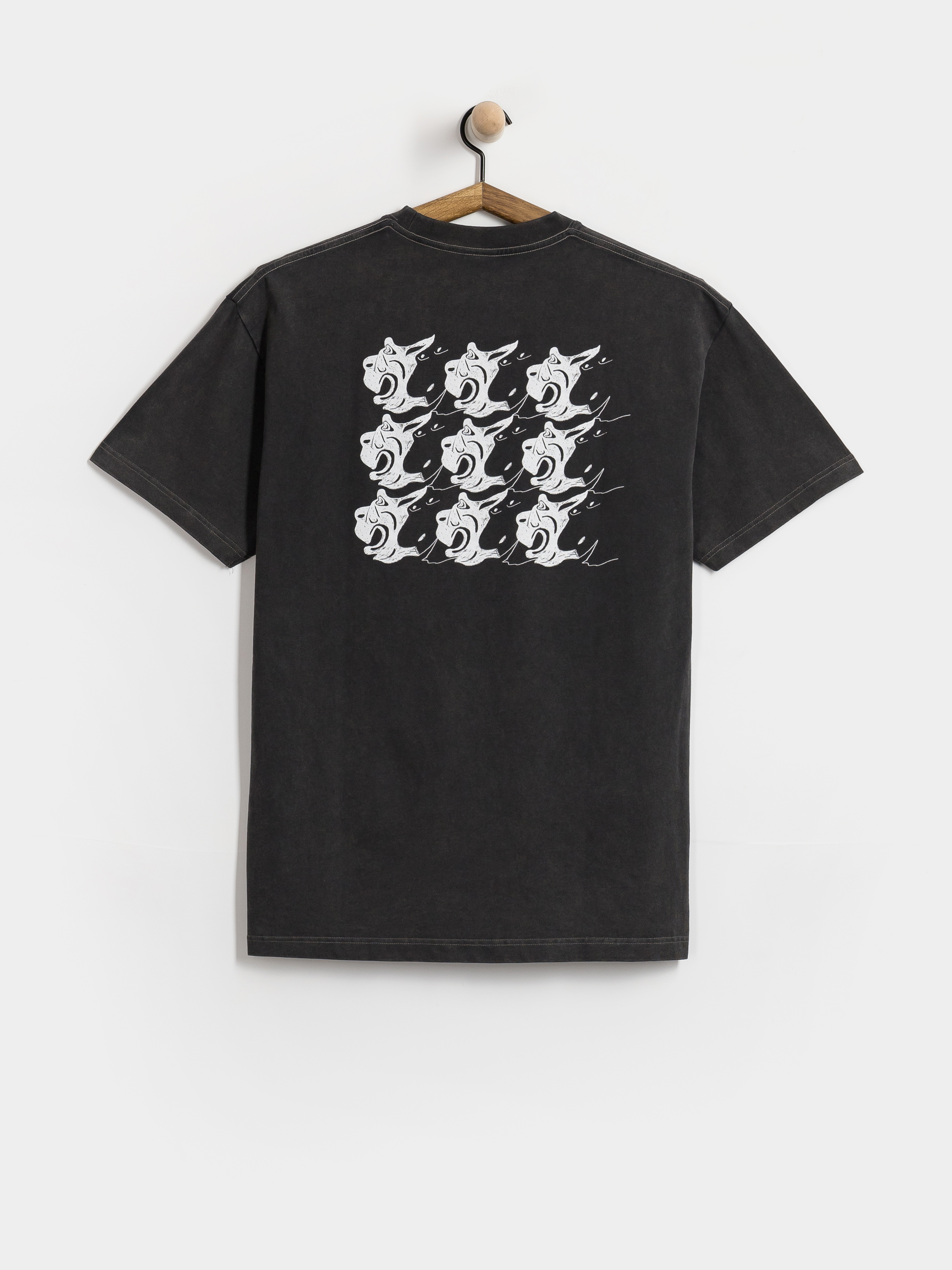 Polar Skate T-Shirt 2 Guys (silver black)
