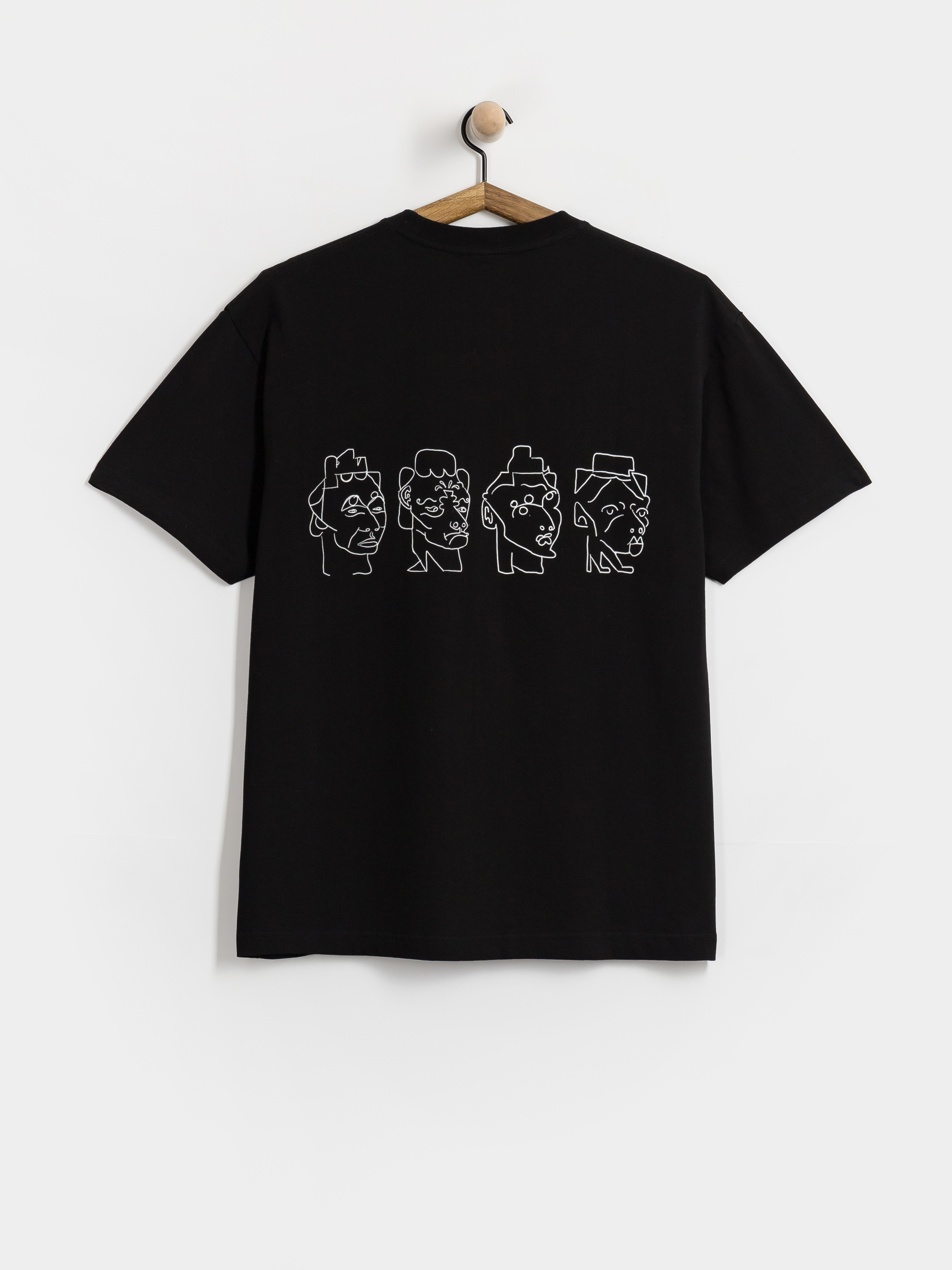 Polar Skate T-Shirt Contrast 8 Heads
