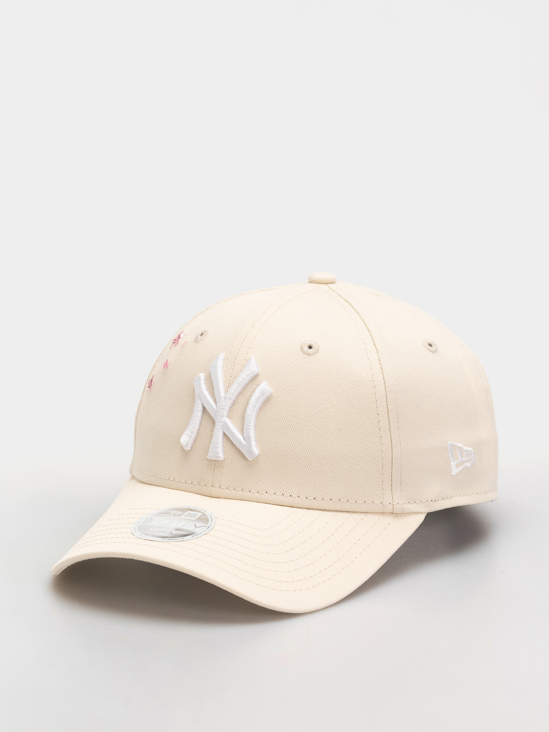New Era Cap Floral Icon 9Forty New York Yankees Wmn (light cream)
