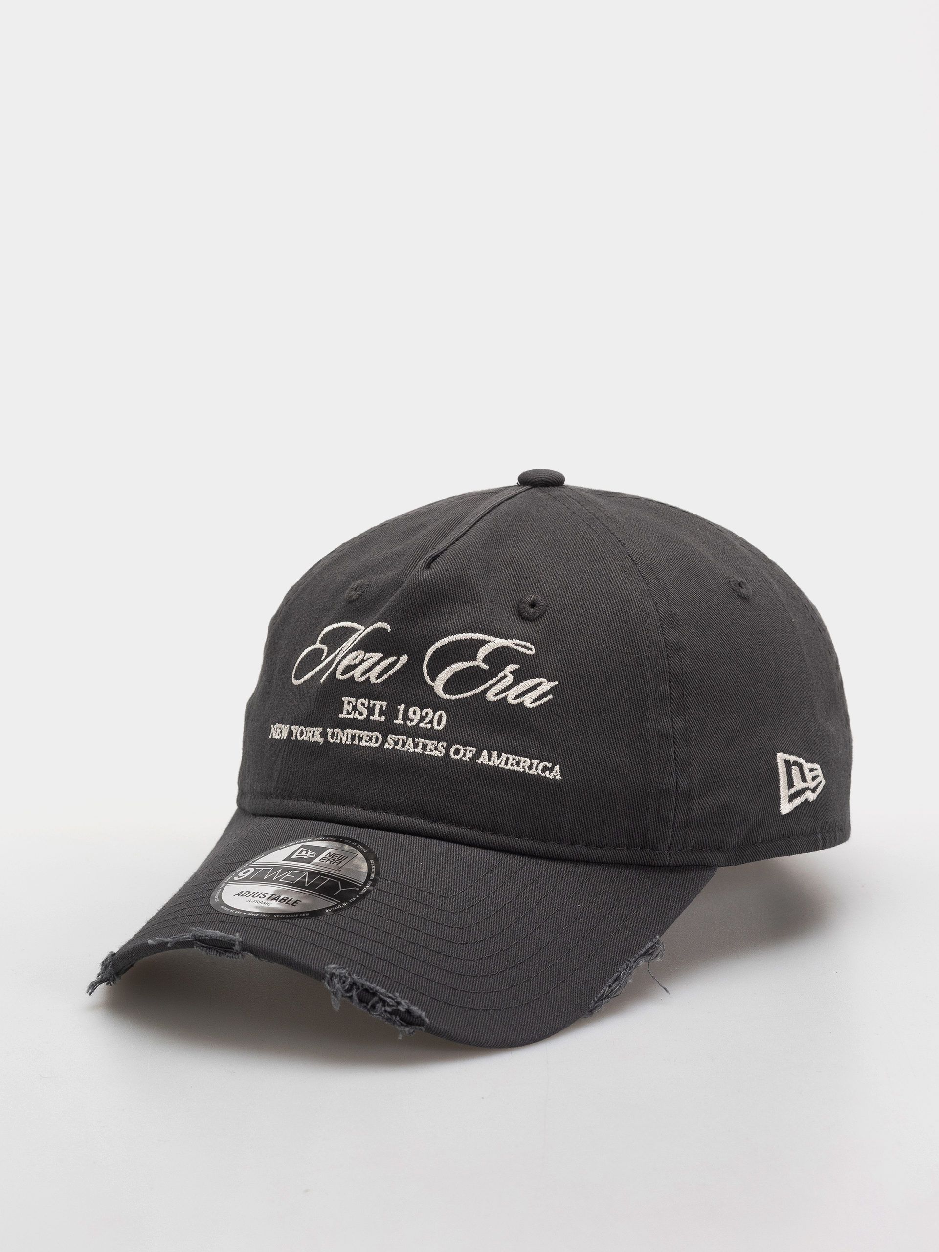 New Era Cap Wash Distress 9Twenty (black)