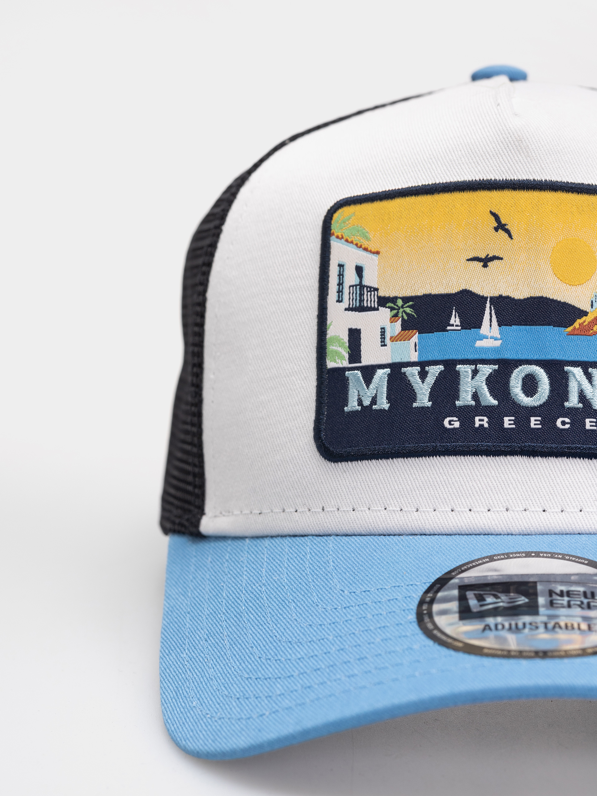 New Era Cap Location Patch Trucker (blue/white)