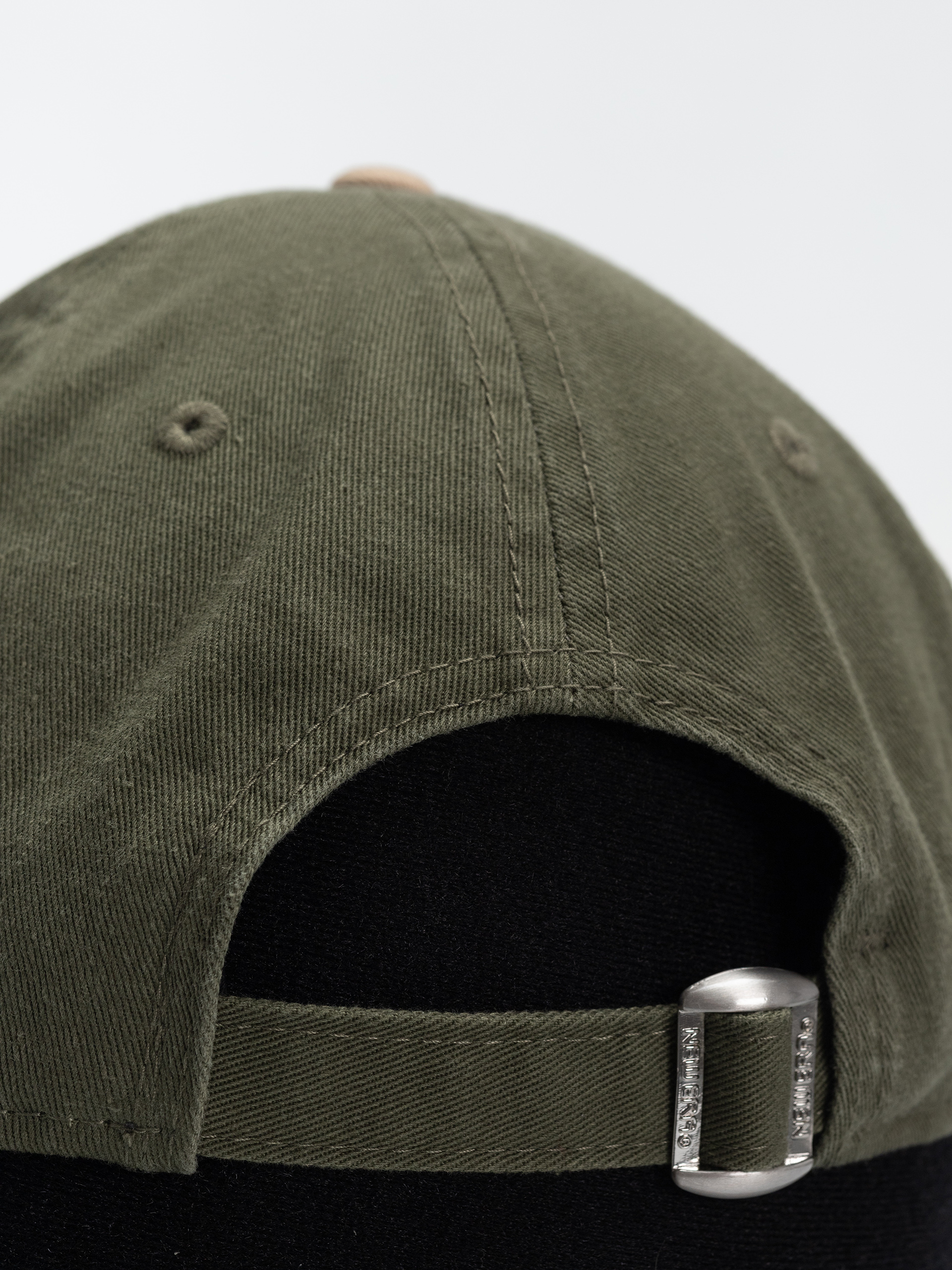 New Era Cap Mini Washed Contrast 9Twenty Athletics (olive/camel)