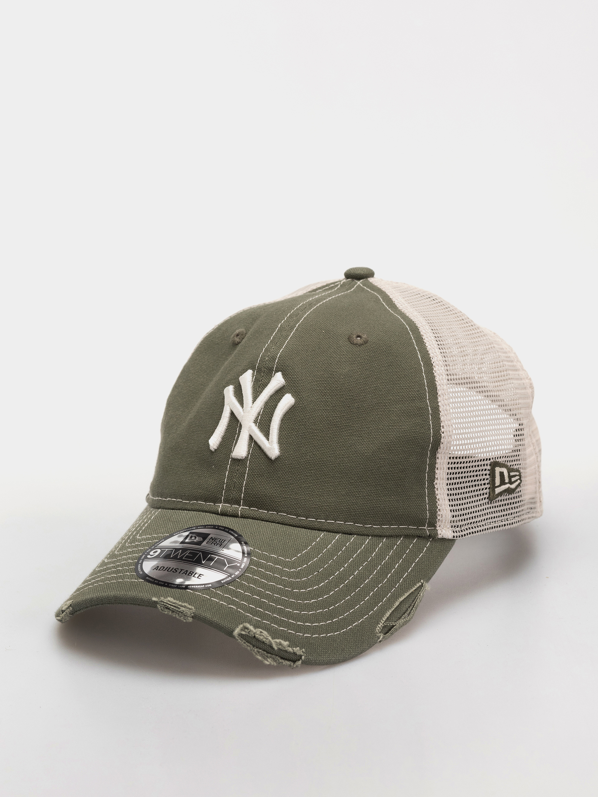 New Era Cap Cotton Canv 9Twenty Trucker New York Yankees (olive)