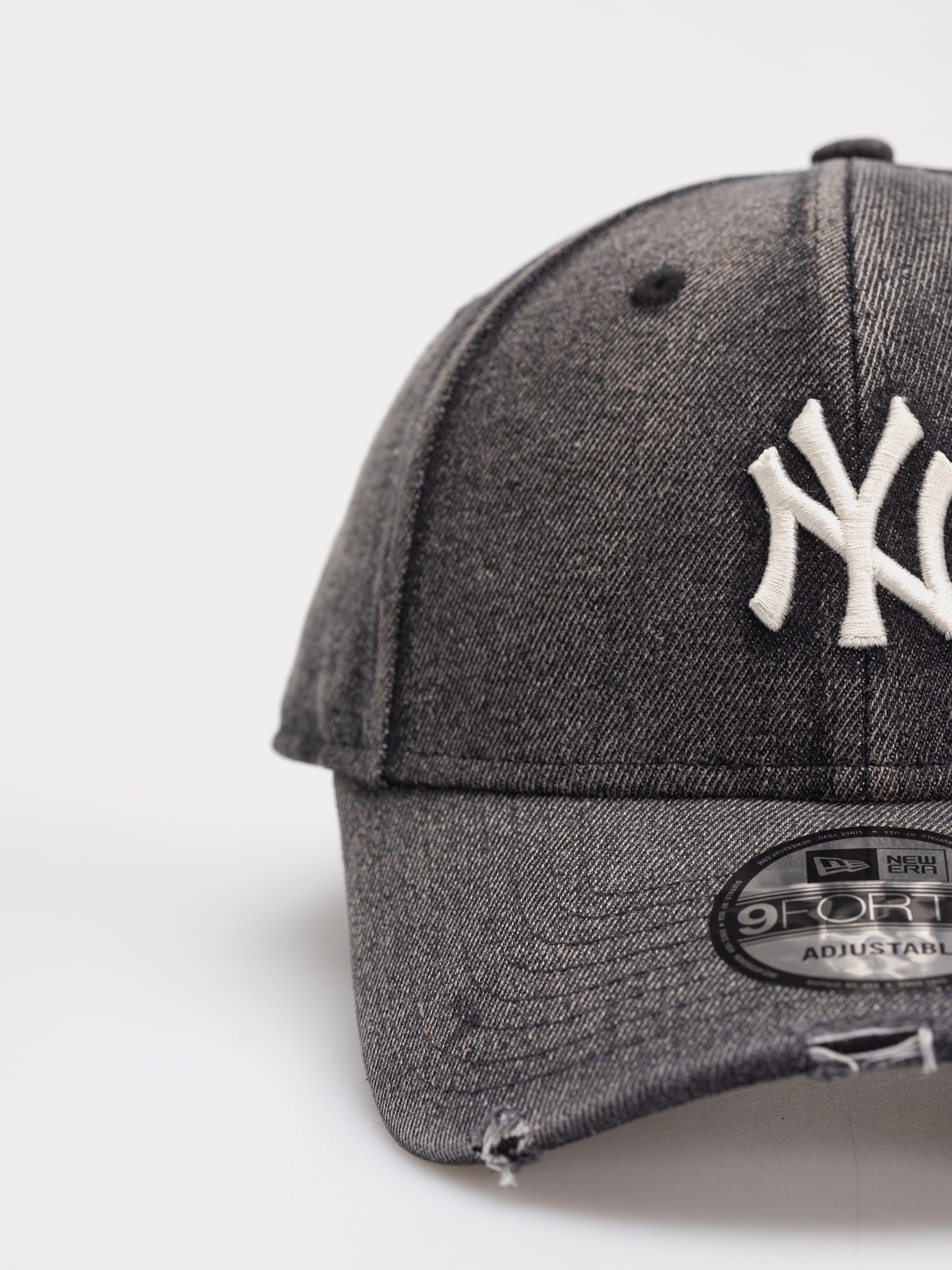 New Era Cap Acid Wash Denim 9Forty New York Yankees (black)