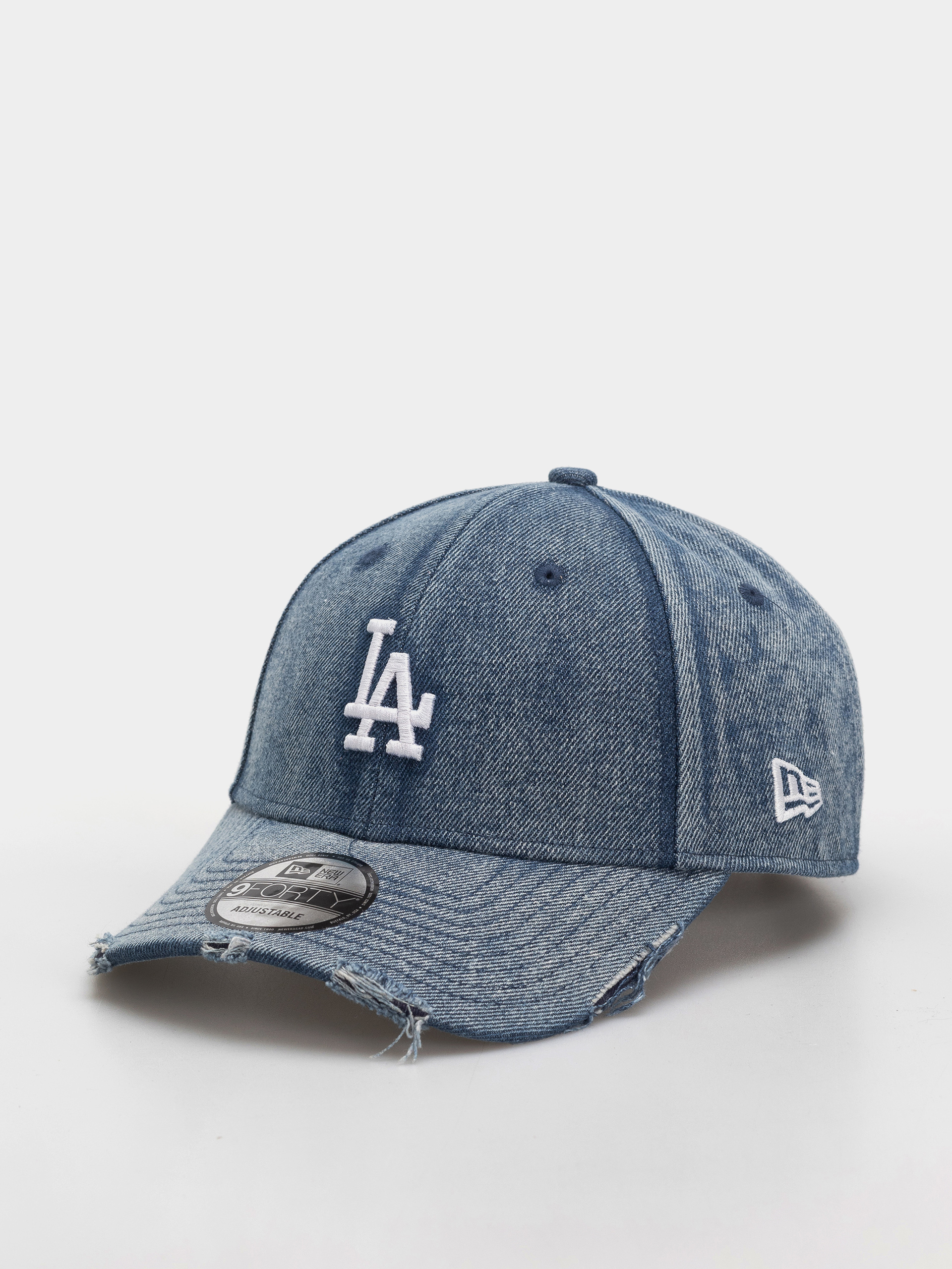 New Era Cap Acid Wash Denim 9Forty Los Angeles Dodgers (blue)