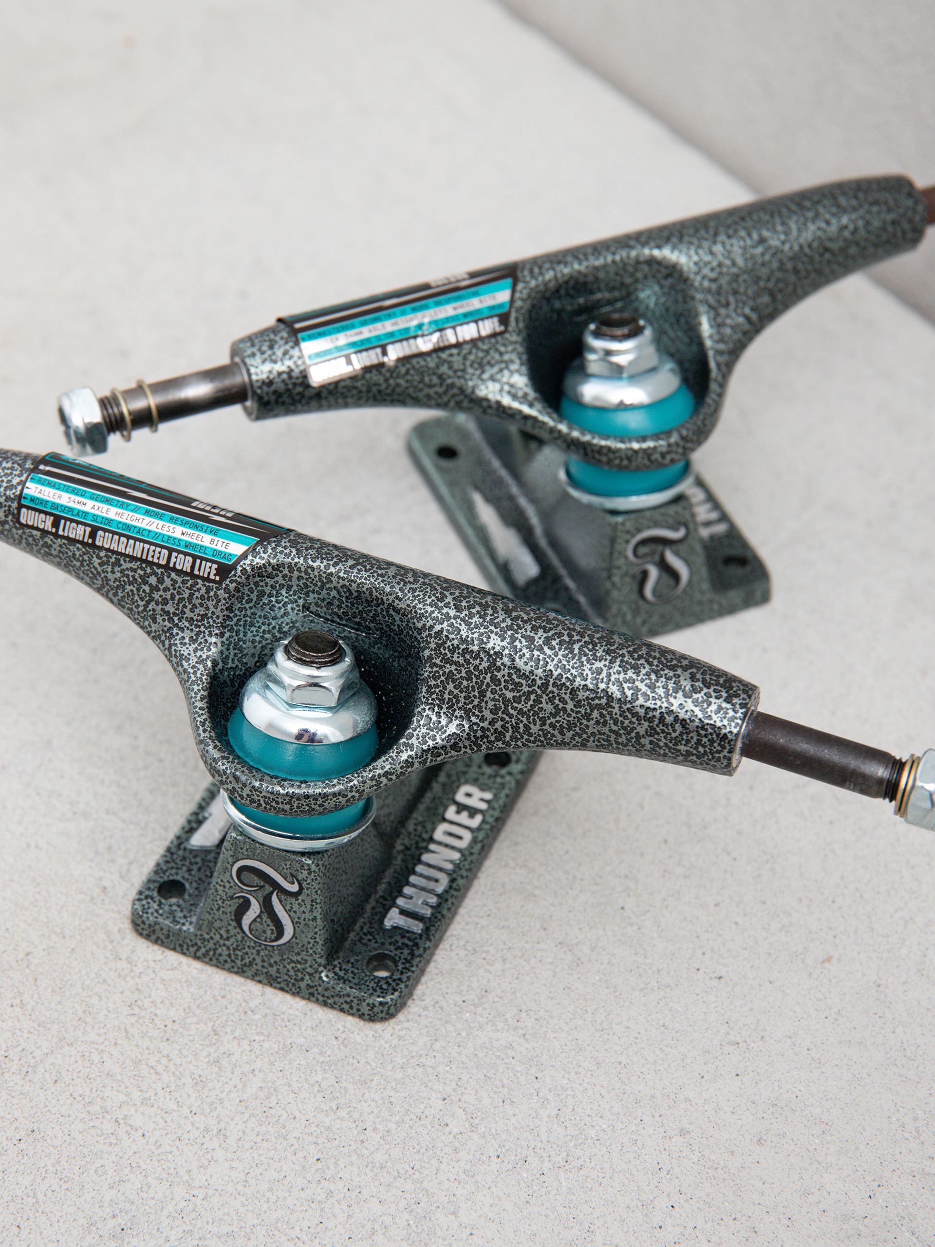 Thunder Team T II Leviathan Trucks - green (black/teal)