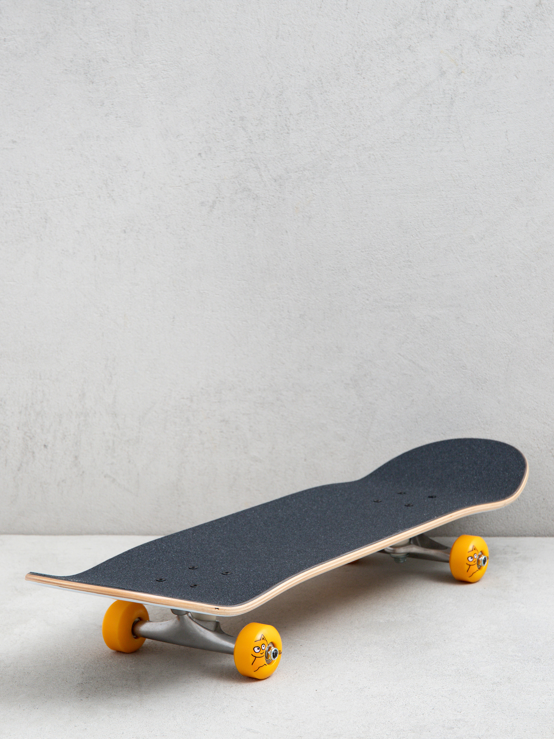 Meow Skateboards Big Cat Skateboard (white)