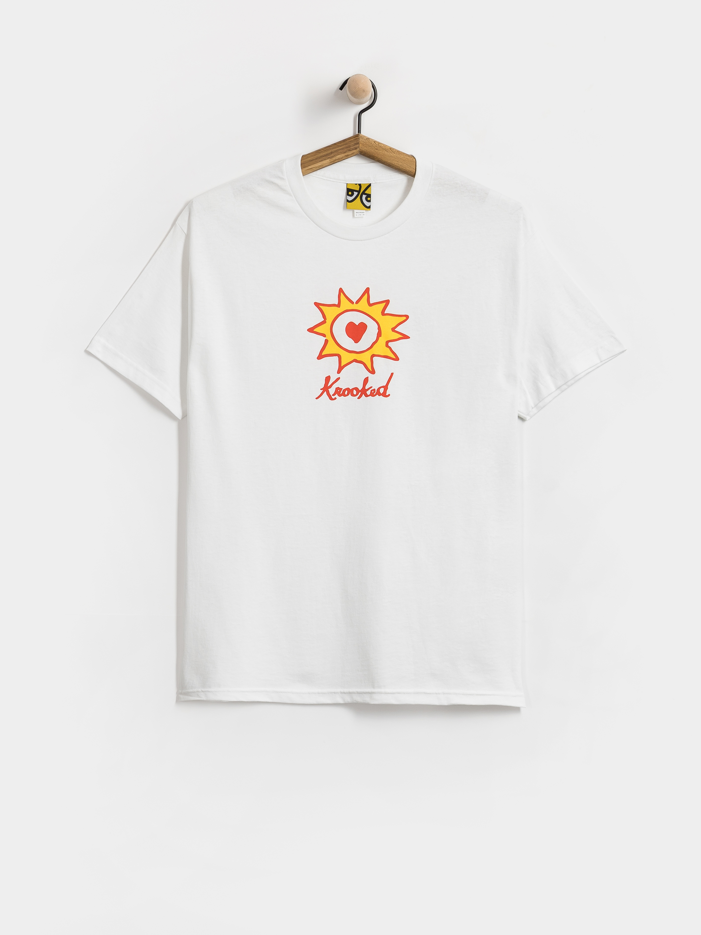 Krooked T-Shirt Sun Heart