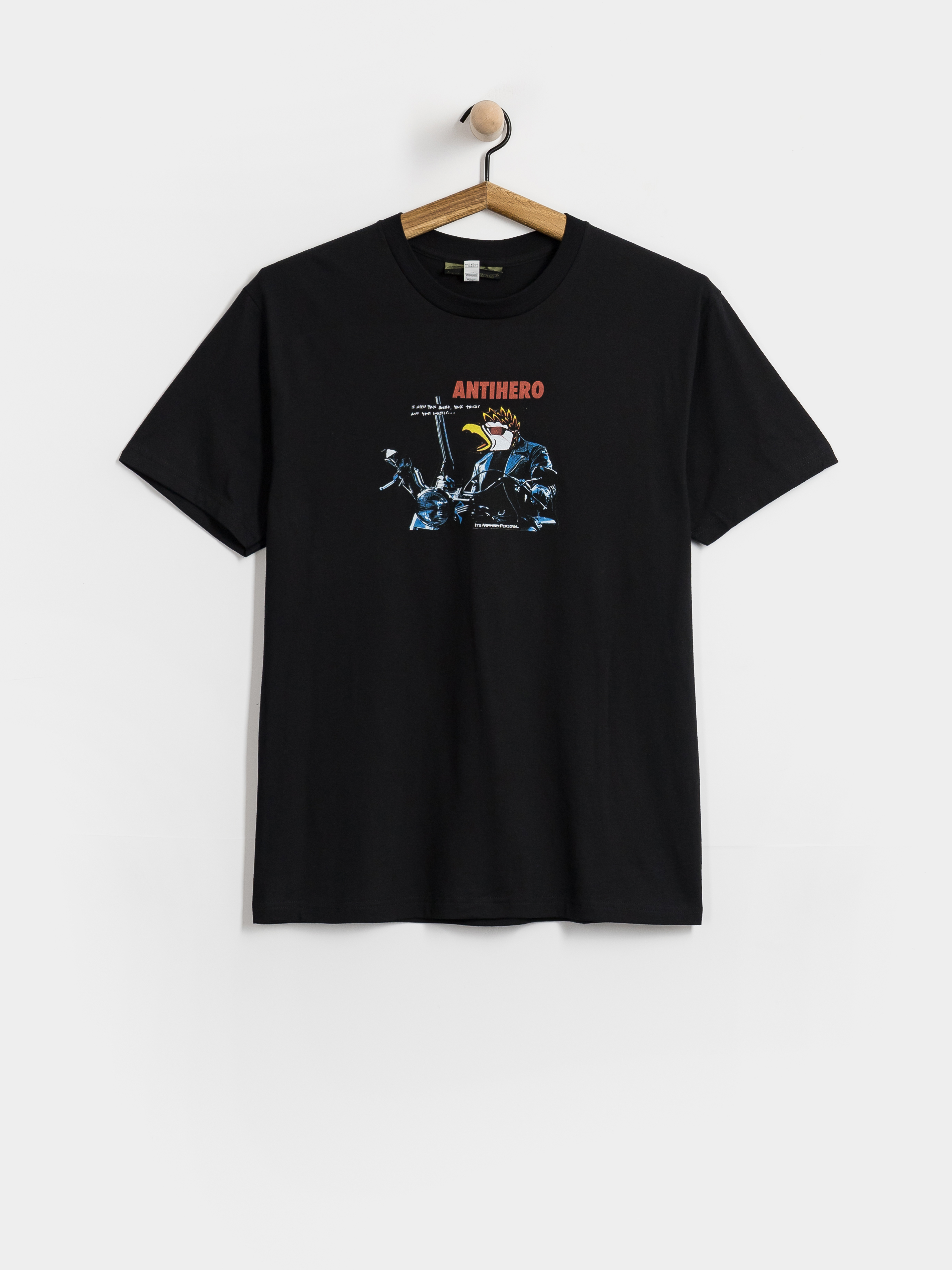 Antihero T-Shirt Eaglenator (black w/multi color print)