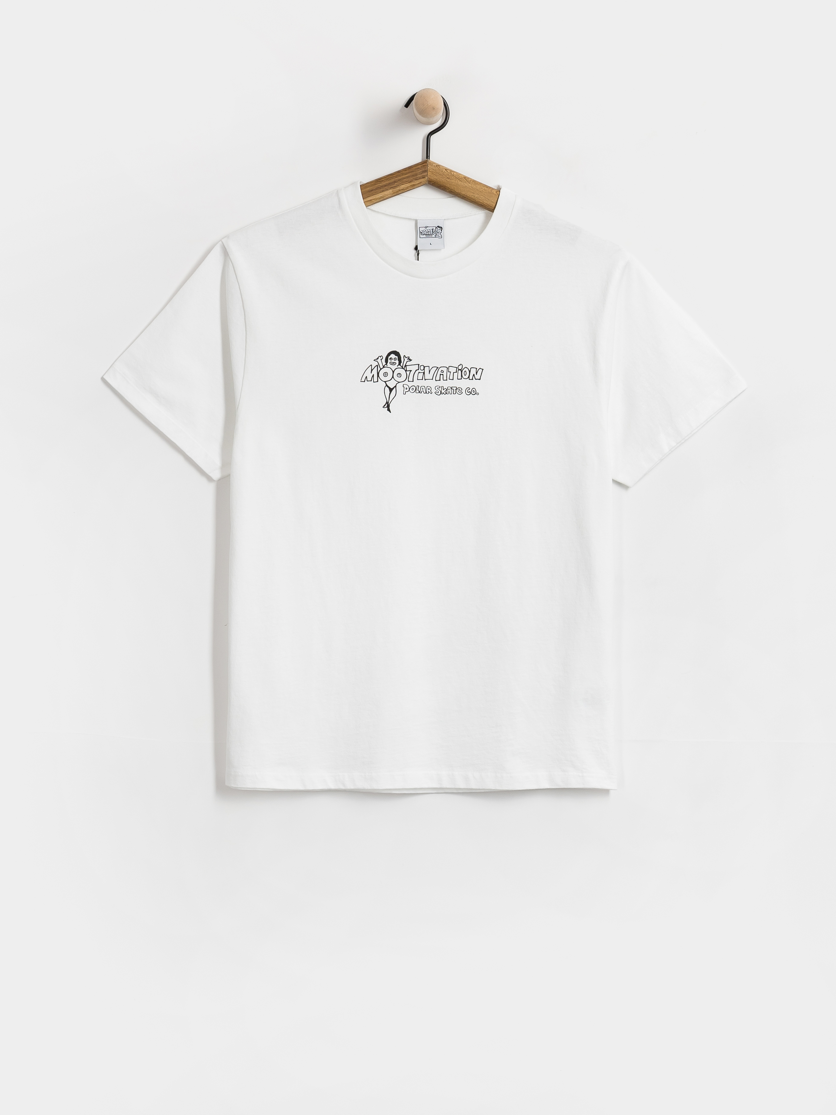 Polar Skate T-Shirt Band Mootivation (white)