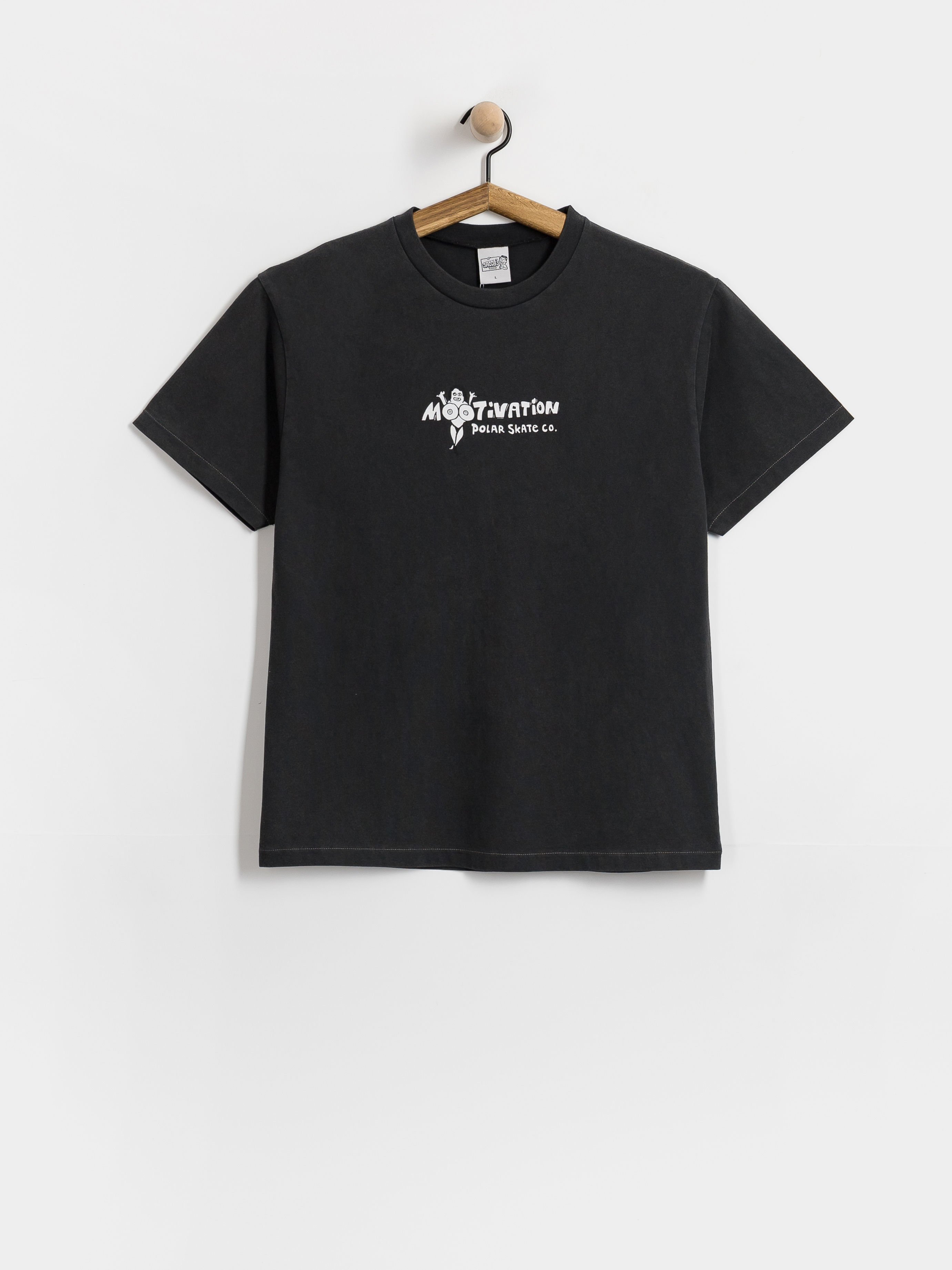 Polar Skate T-Shirt Band Mootivation (silver black)