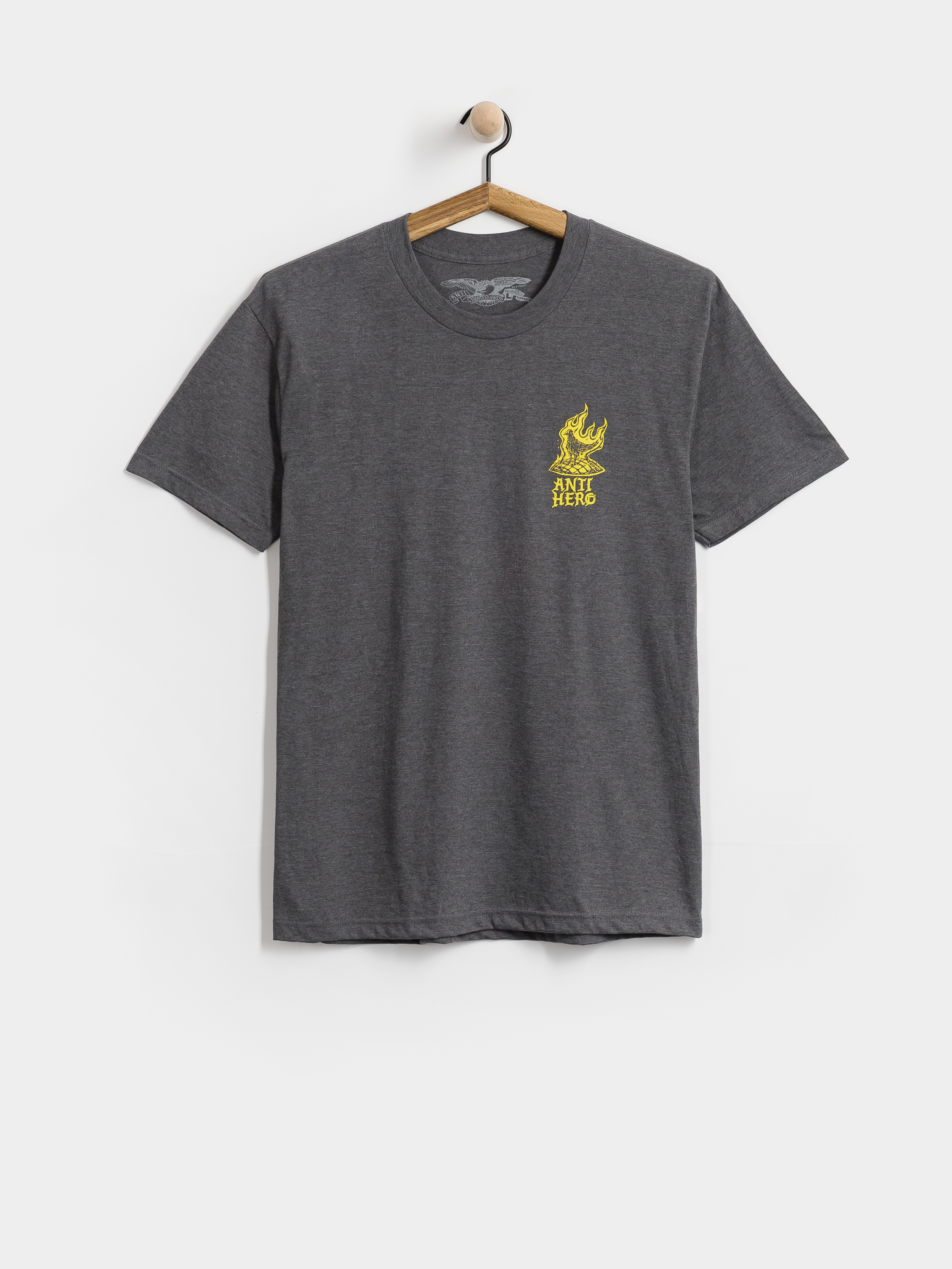 Antihero T-Shirt Fireside (heather asphalt)