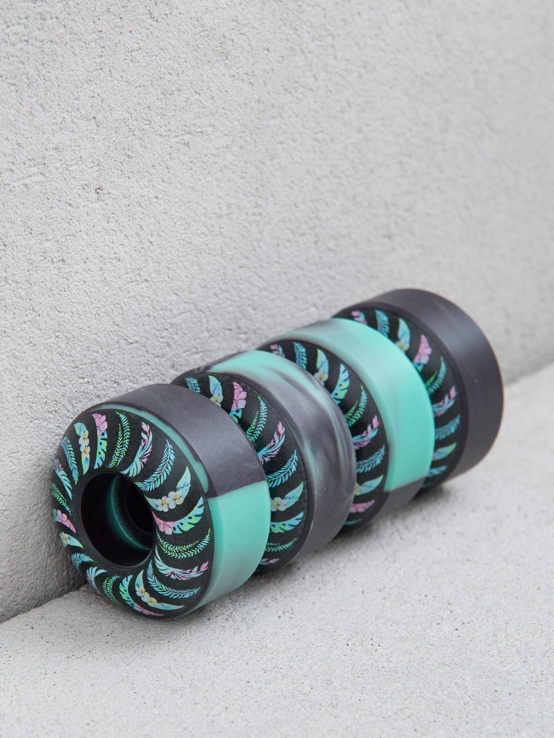 Spitfire F4 99D Teamm Floral Classic Rollen (teal/black swirl)