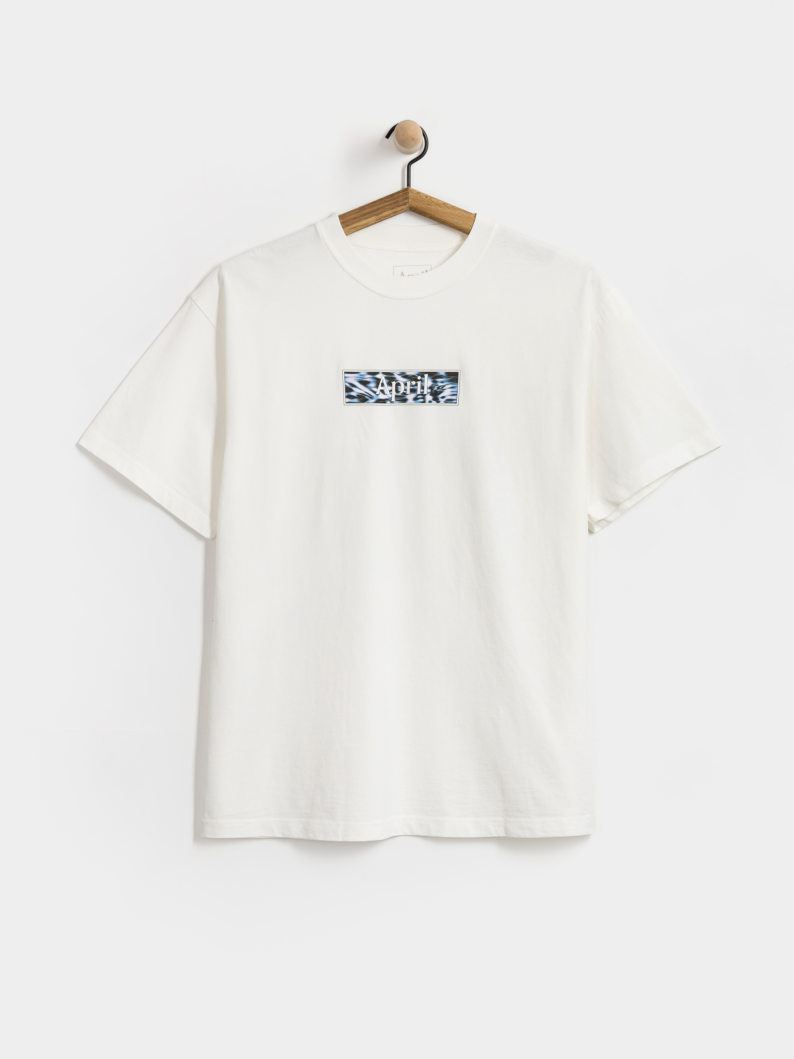 April Skateboards T-Shirt Liquid (white)