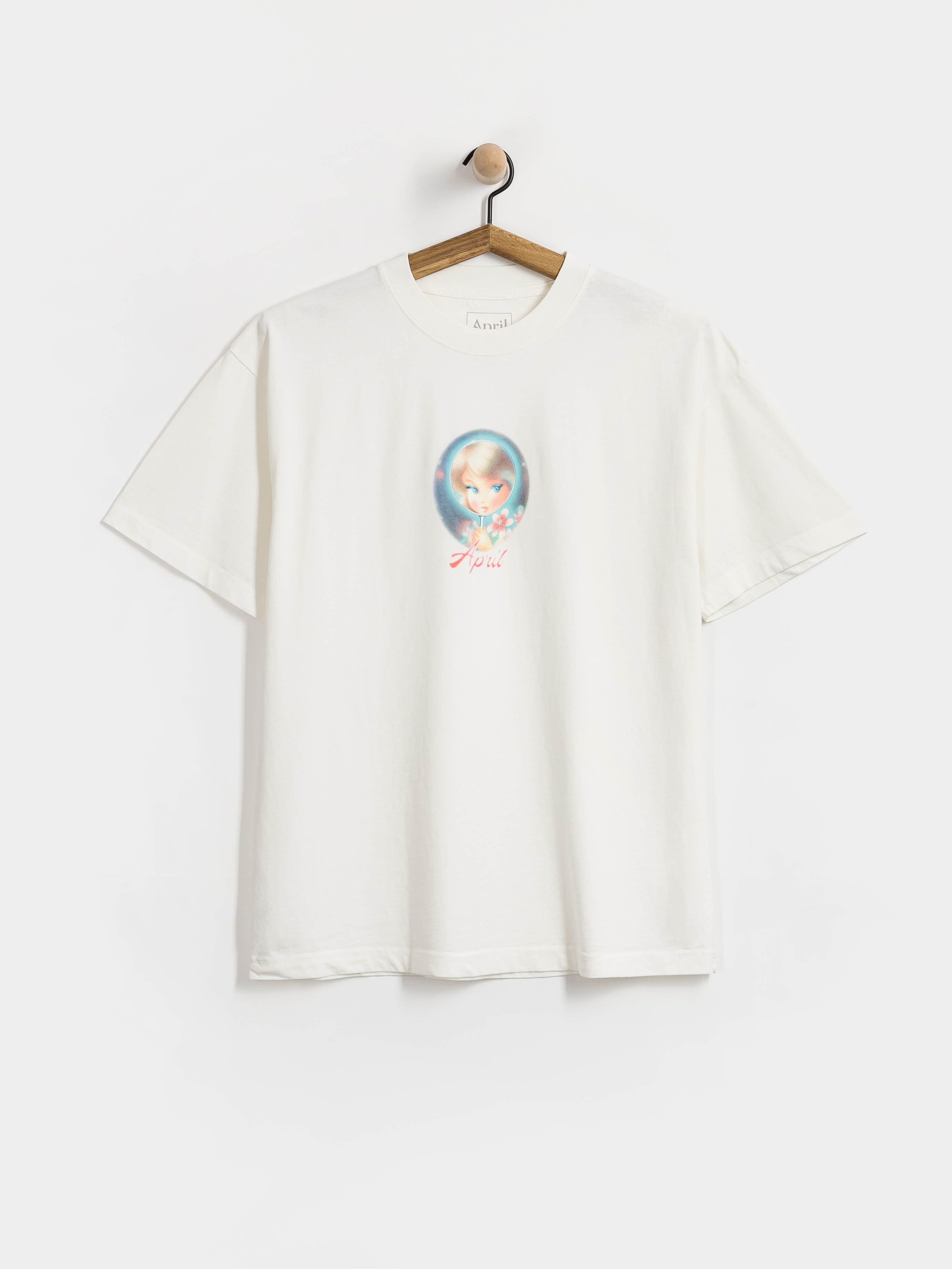 April Skateboards T-Shirt Vanity (white)