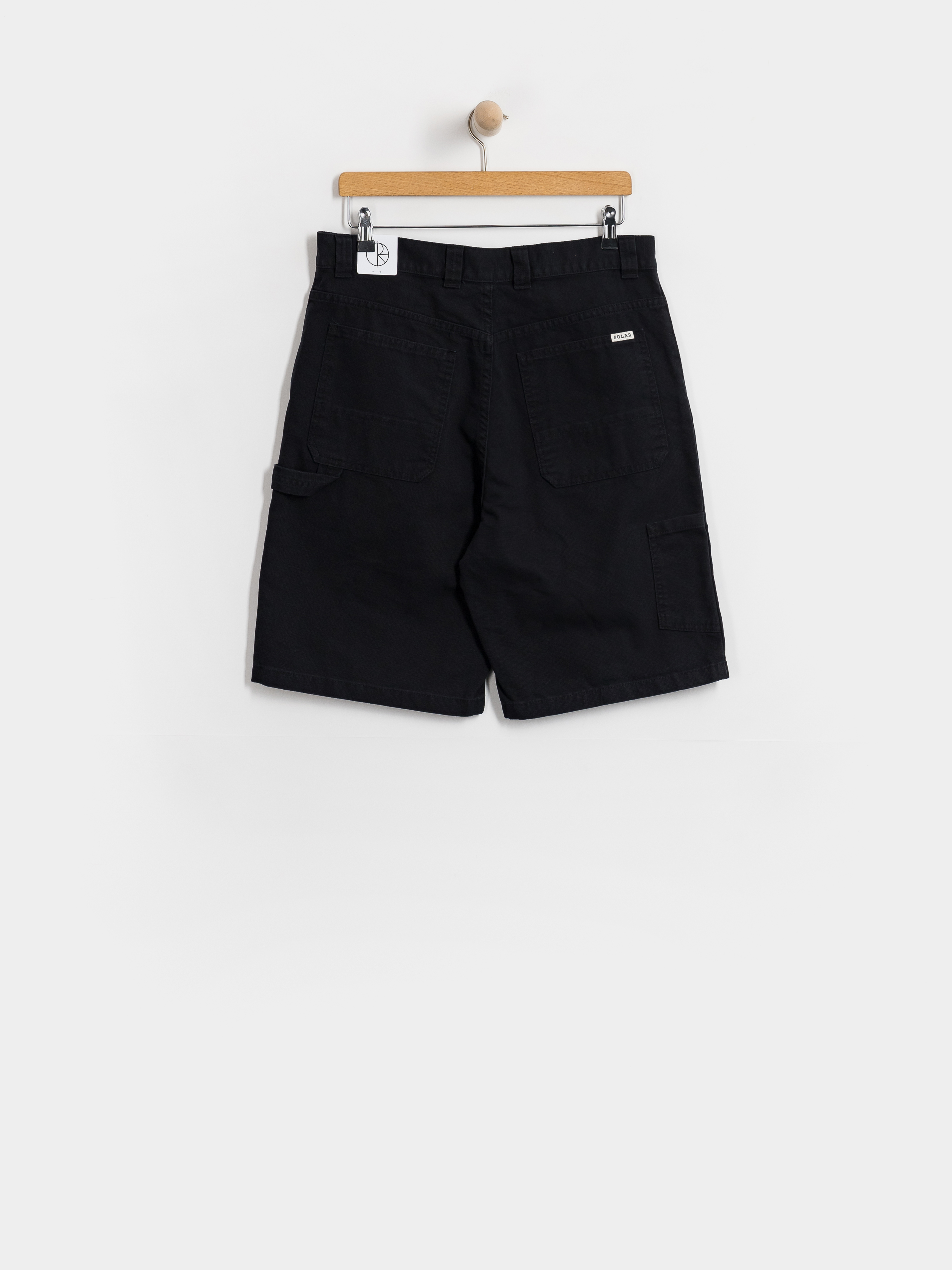 Polar Skate Shorts 93 Work (black)