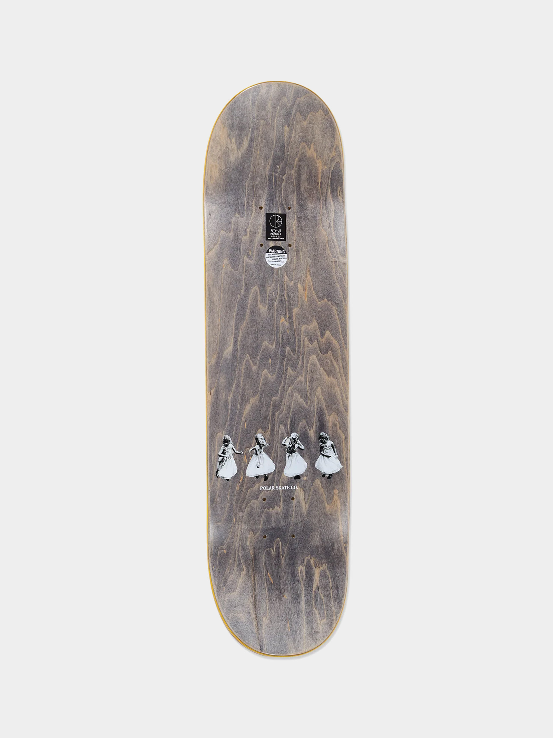 Polar Skate Deck Roman Gonzalez Kite (yellow)