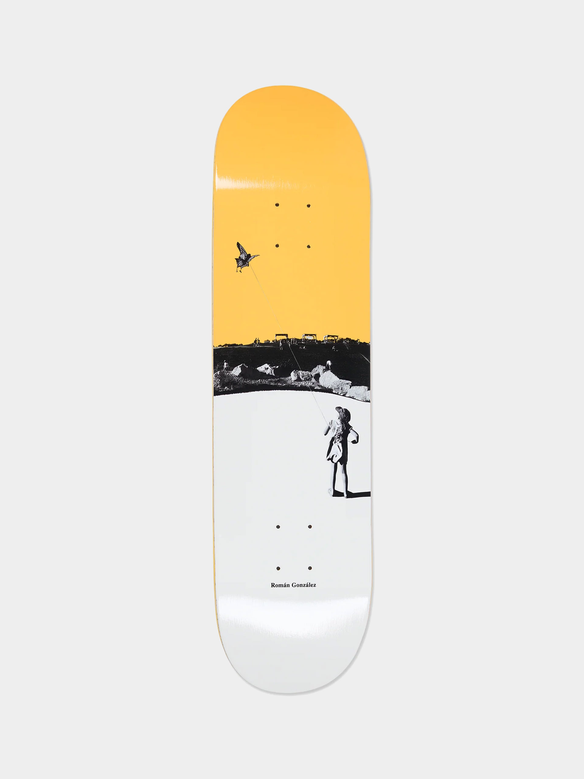 Polar Skate Deck Roman Gonzalez Kite (yellow)