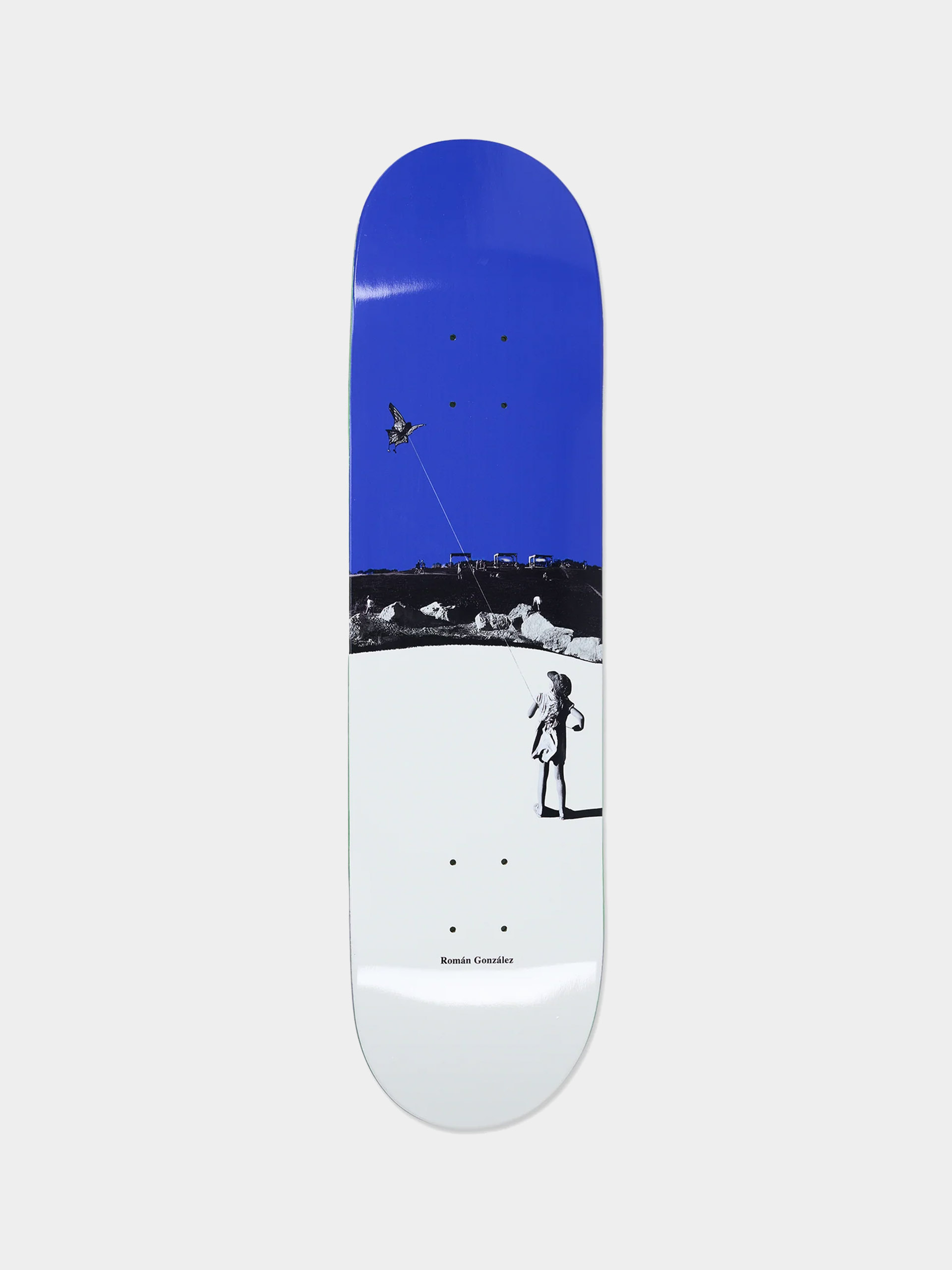 Polar Skate Deck Roman Gonzalez Kite (blue)