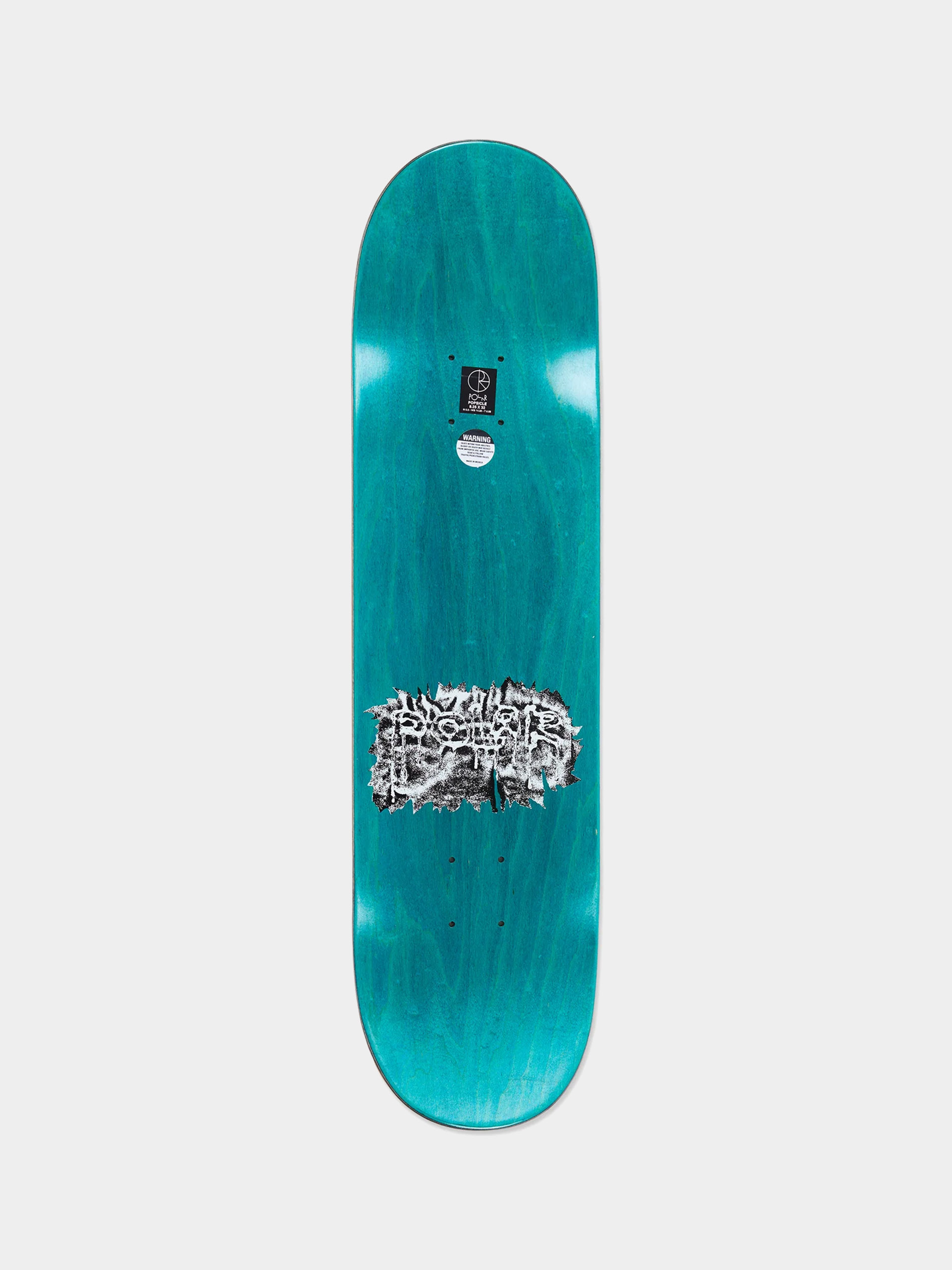 Polar Skate Deck Nick Boserio Silver Devil