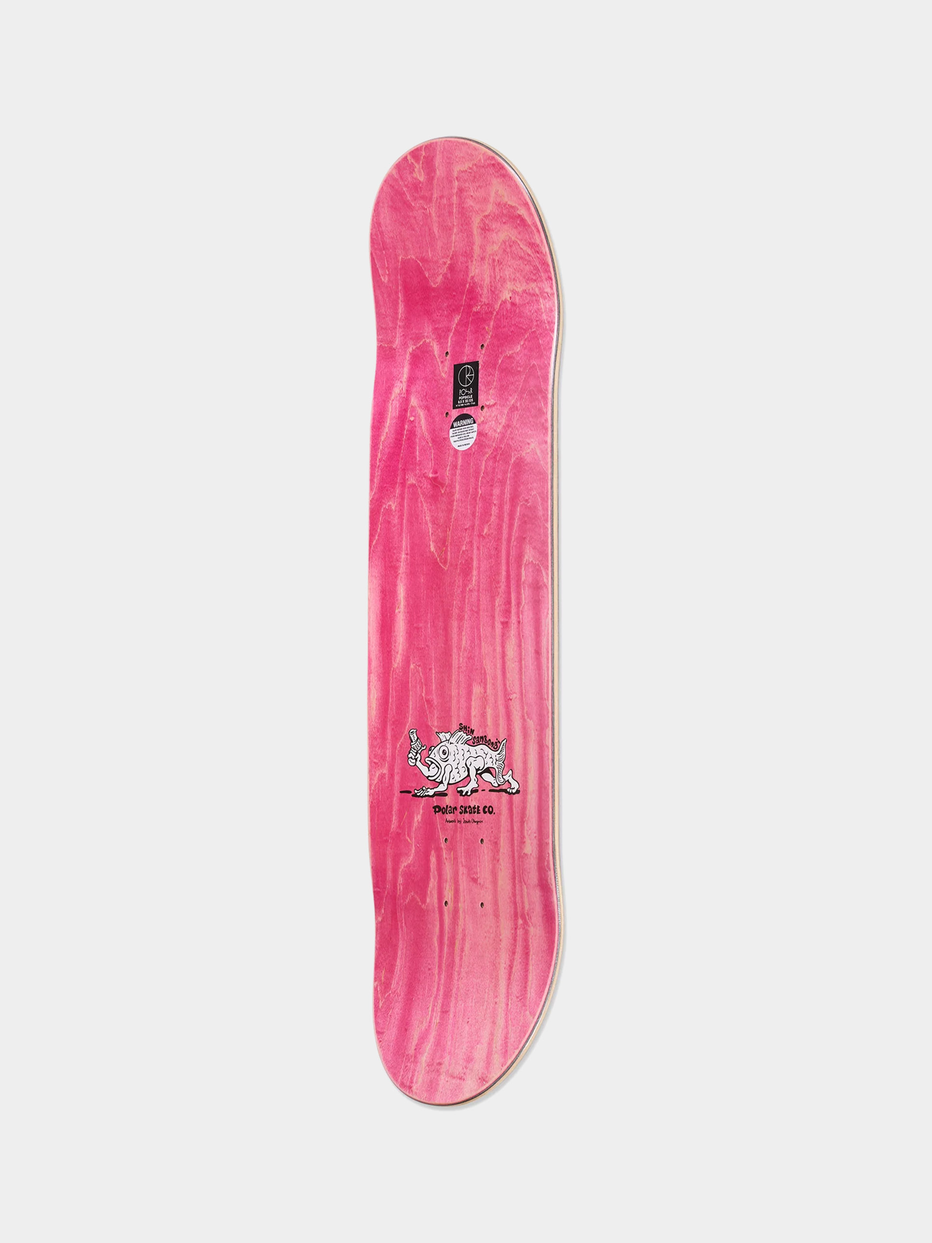 Polar Skate Deck Shin Sanbongi Bongi Boy (pink)