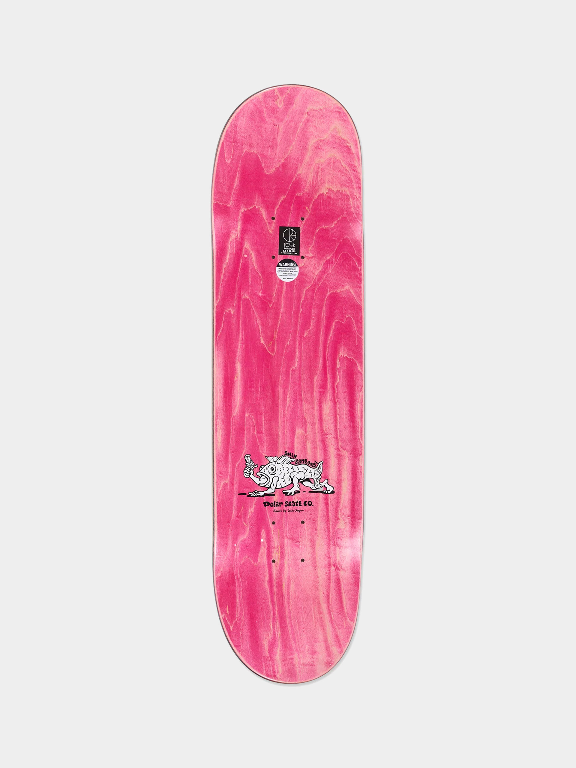 Polar Skate Deck Shin Sanbongi Bongi Boy (pink)
