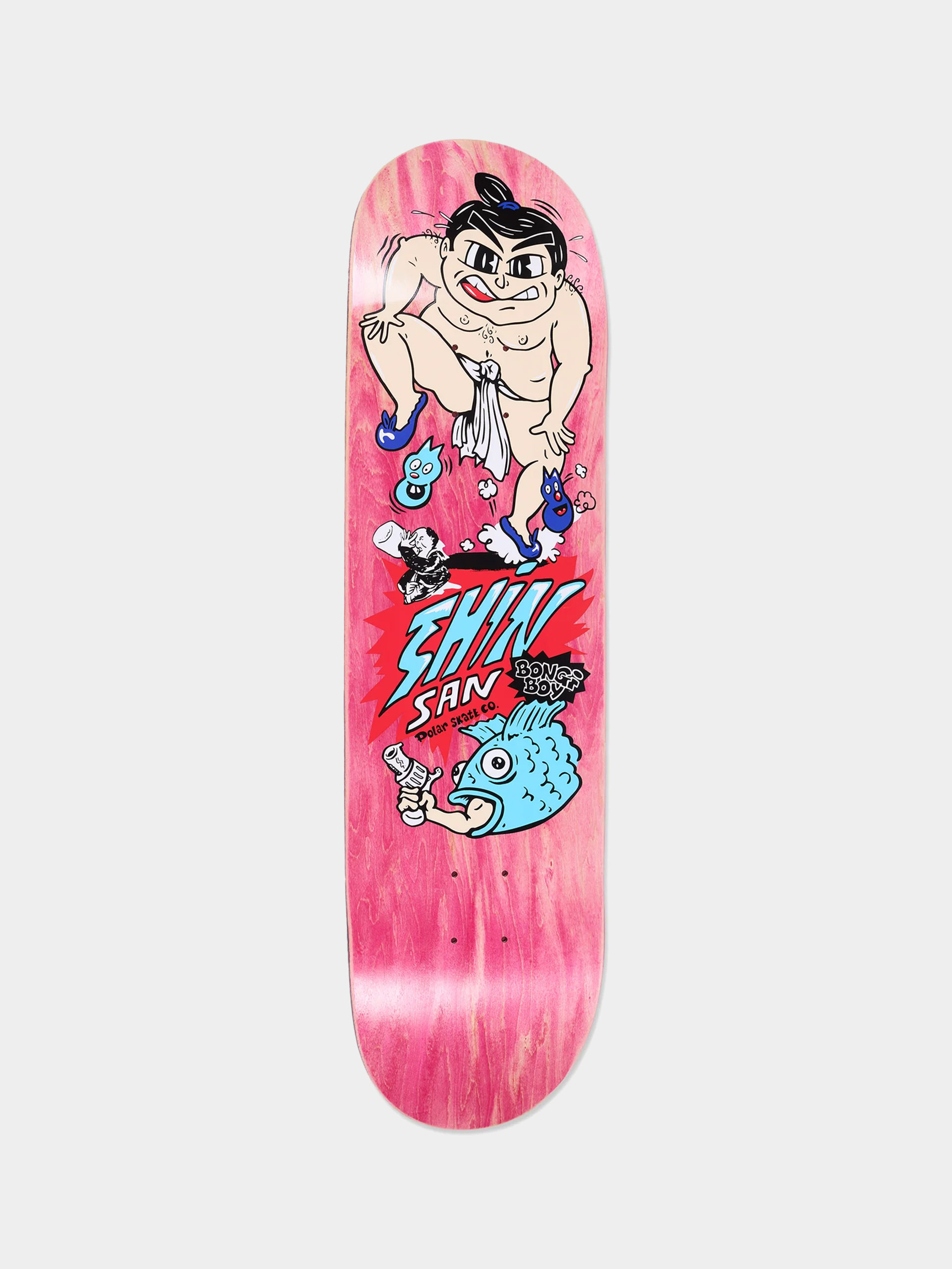Polar Skate Deck Shin Sanbongi Bongi Boy (pink)
